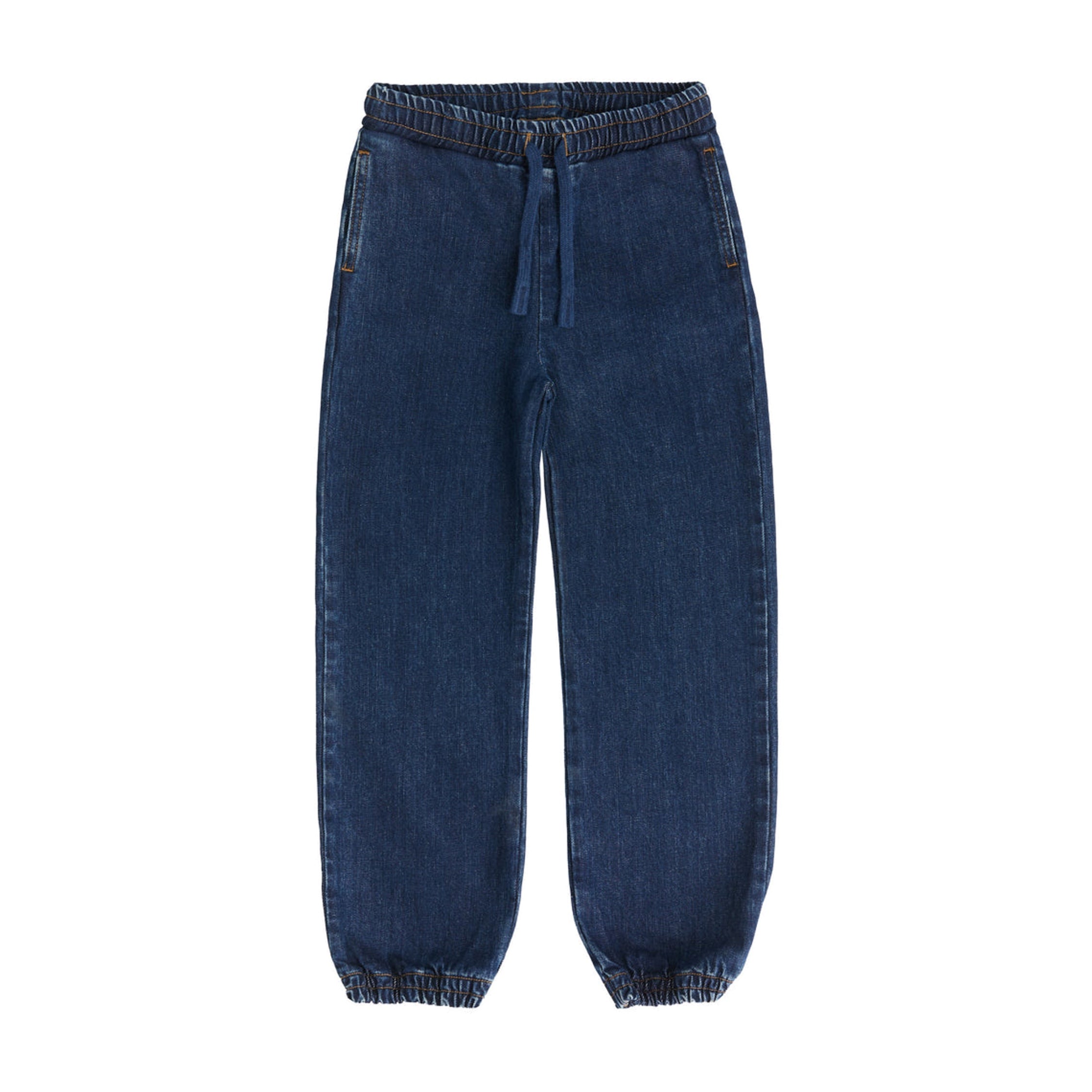 Kocarcia Leela Cotton jogger blu scura 140 cm cotone bio