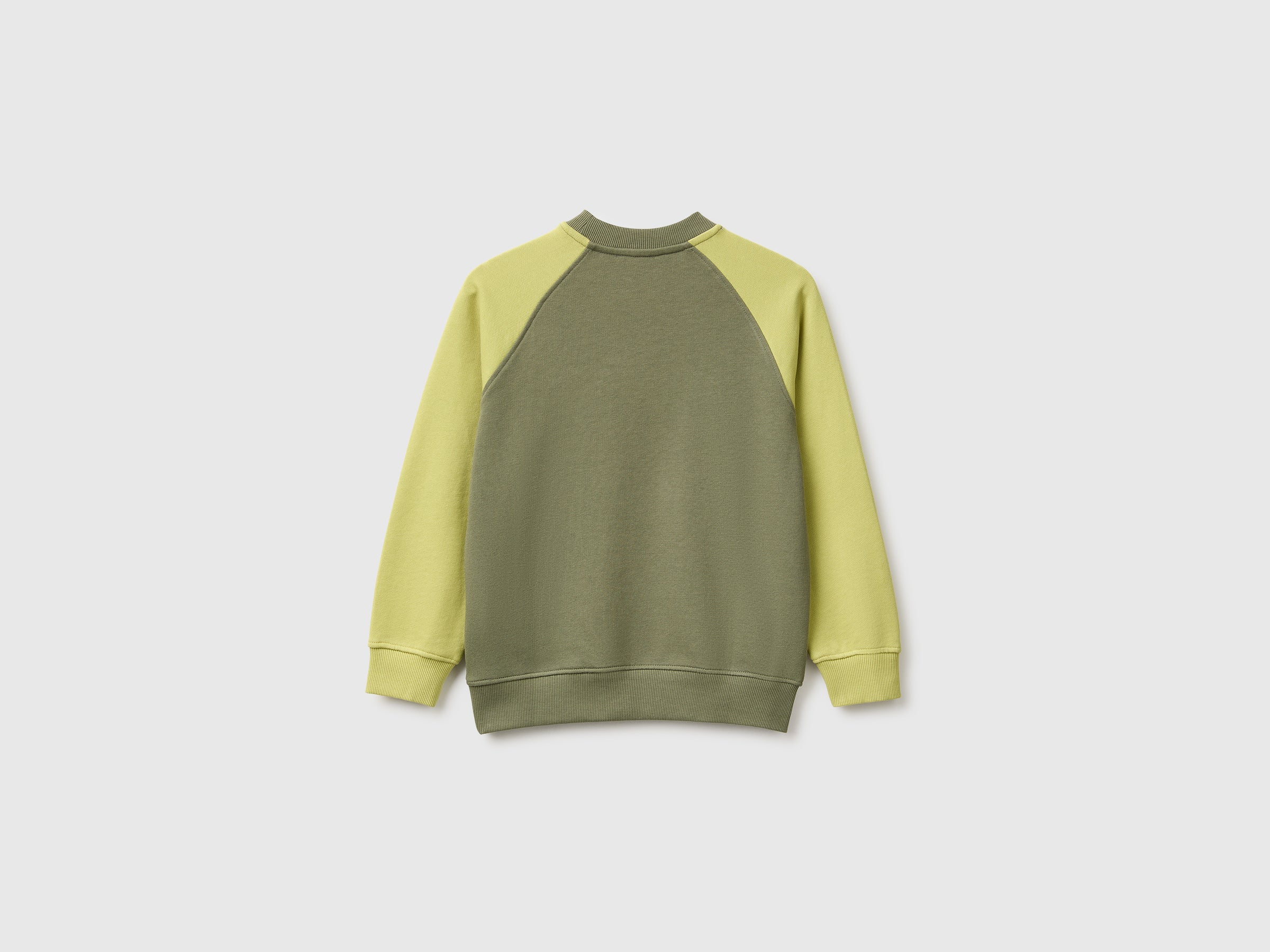 United Colors of Benetton felpa girocollo 100% cotone con logo