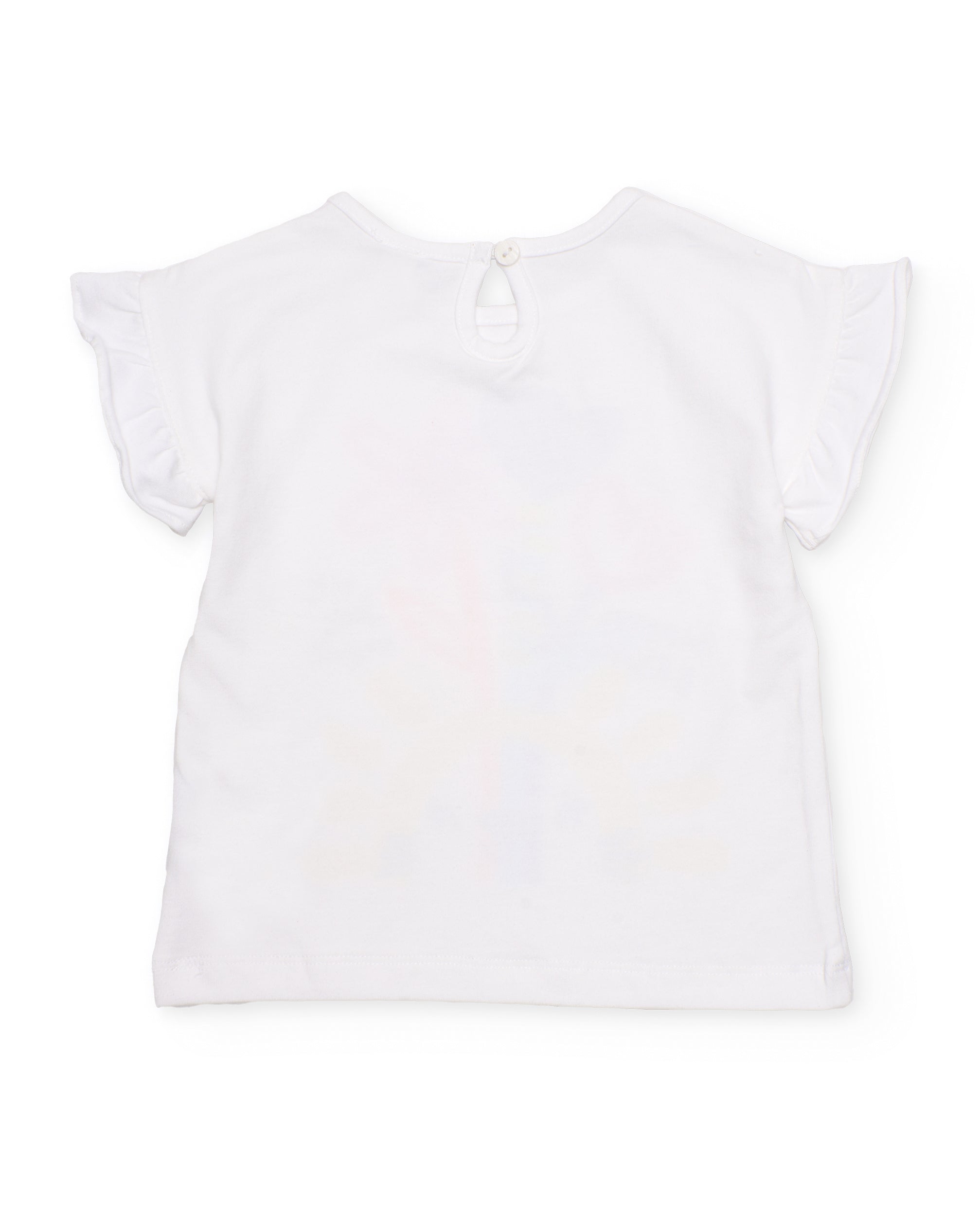 TucTuc Completi maglia floreale set bianco rosa 6 mesi