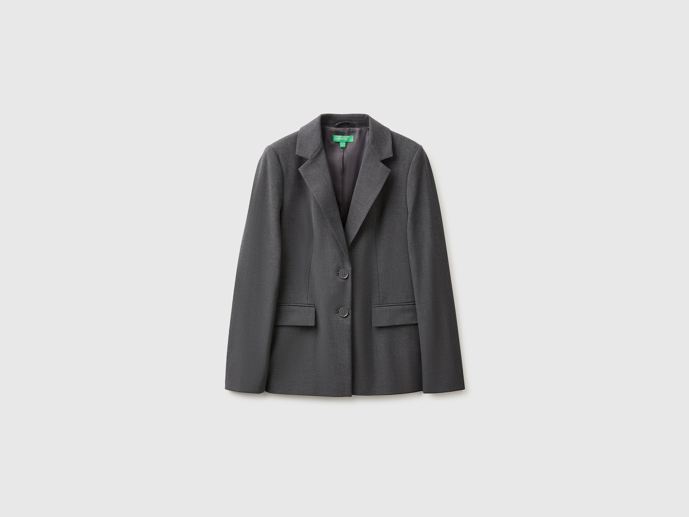 United Colors of Benetton giacca blazer slim stretch taglia 46