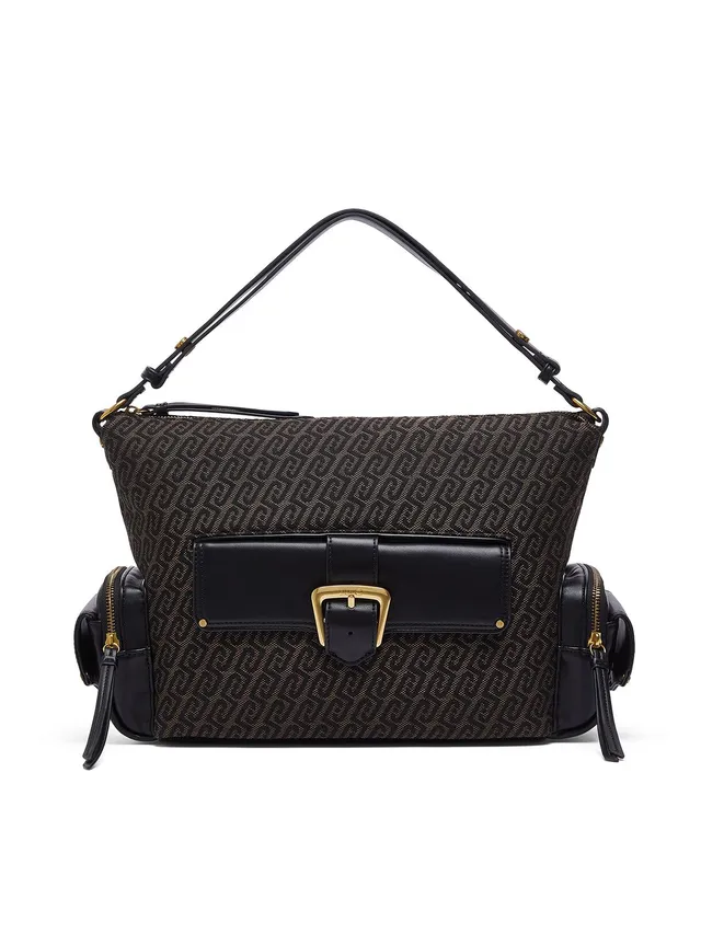 Liu Jo 00533 borsa hobo media monogram jacquard