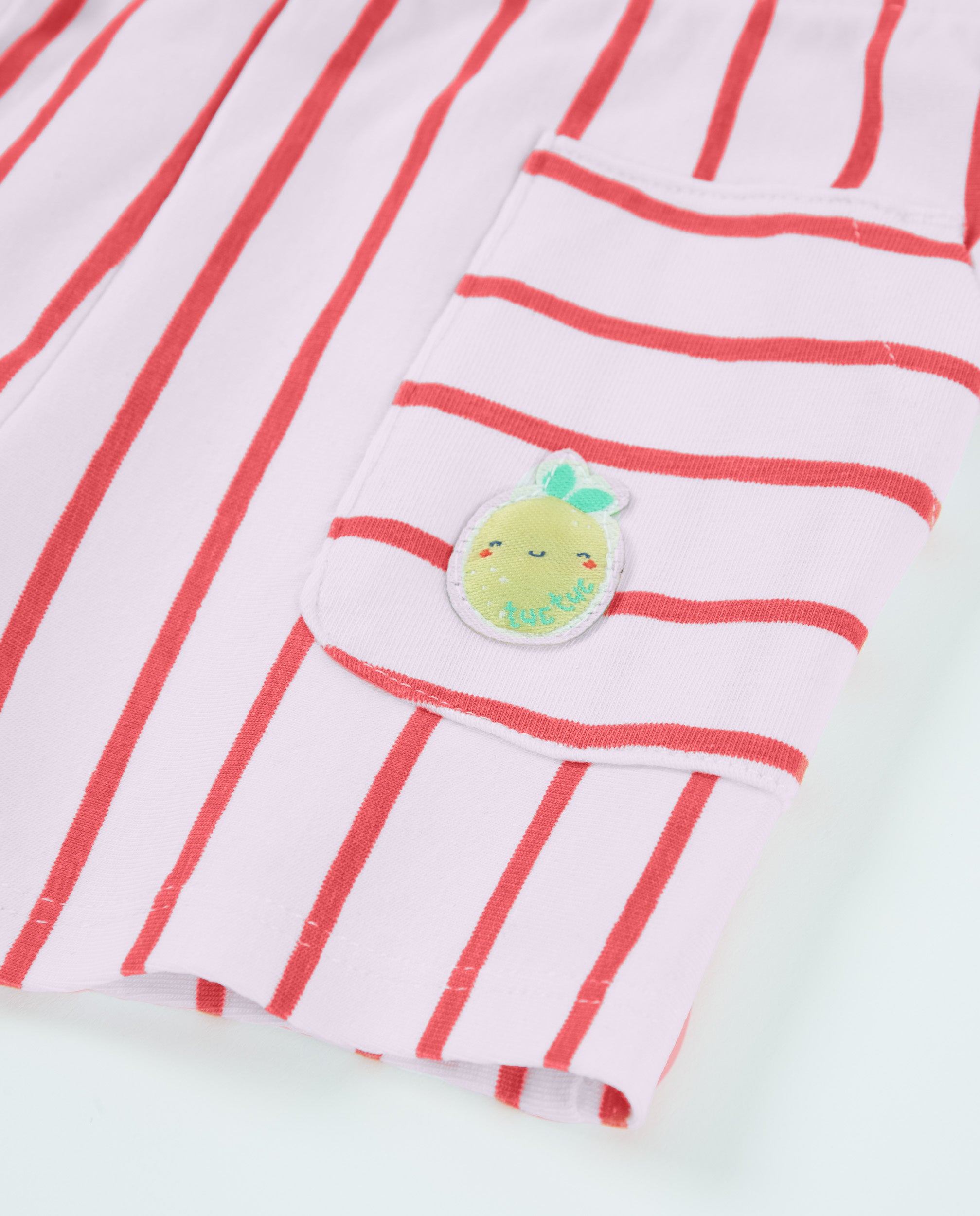 TucTuc Completi Patch Frutta Completo Rosso Neonato