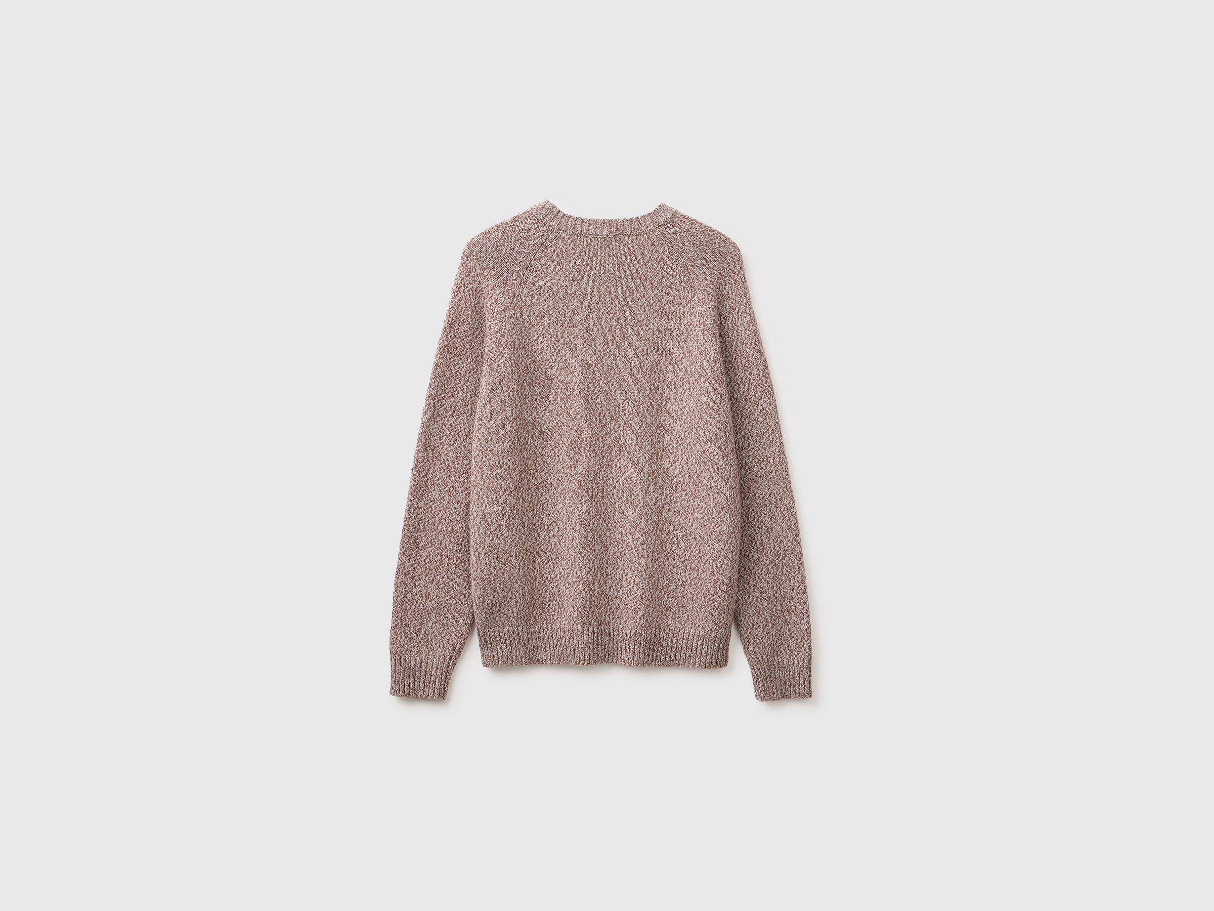 United Colors of Benetton Maglione Misto Lana color block girocollo