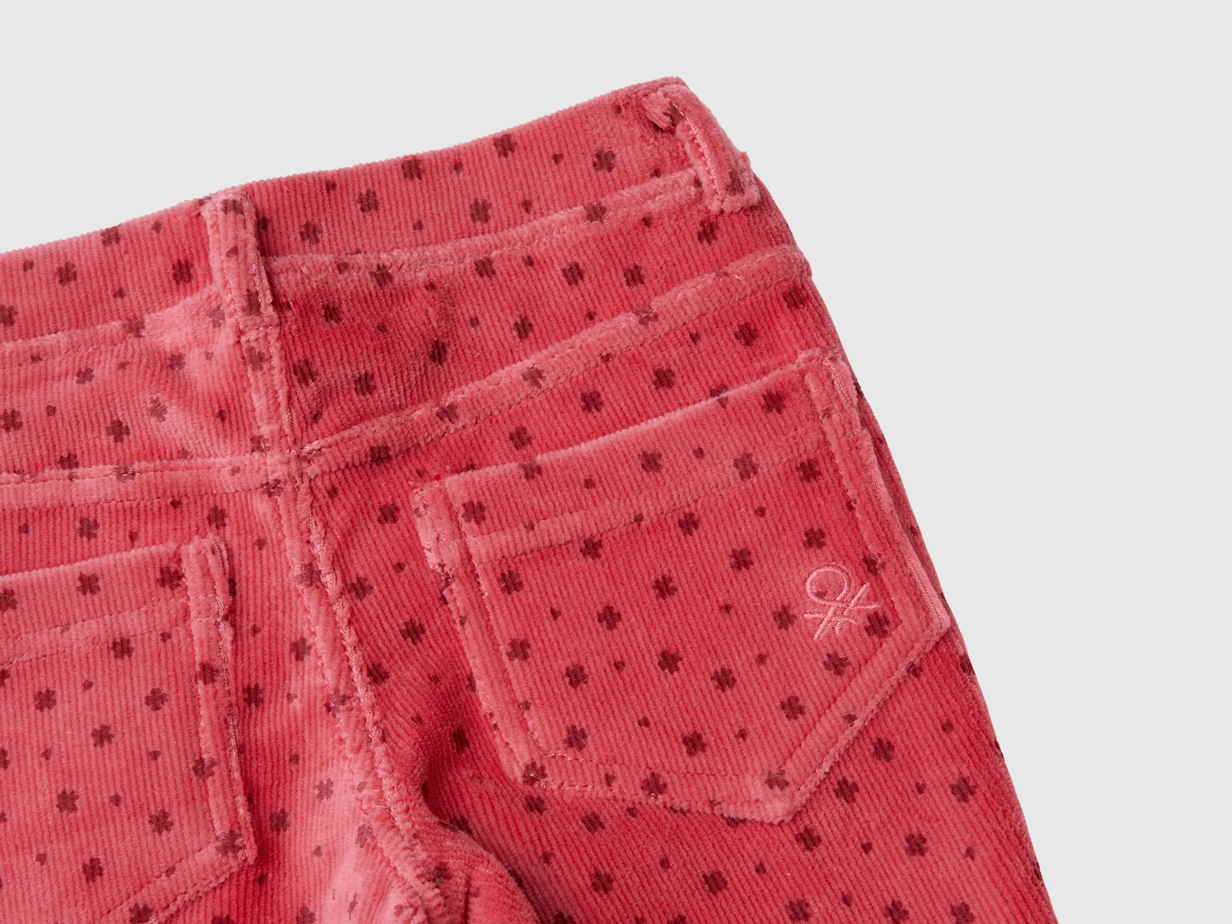 United Colors of Benetton pantaloni chenille slim bimba 104