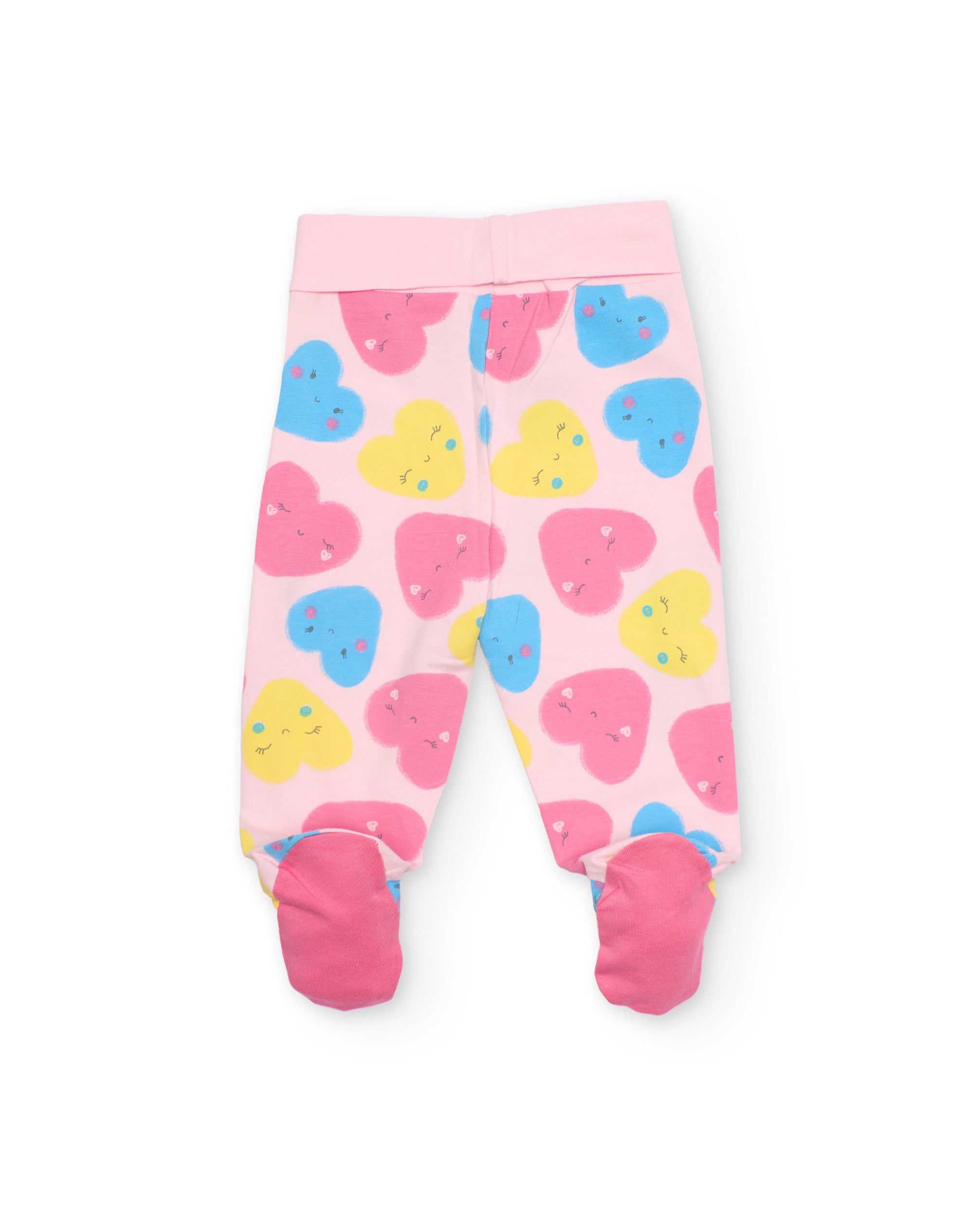 TucTuc Completi completo neonata bianco cuori gelato 0-1 mesi