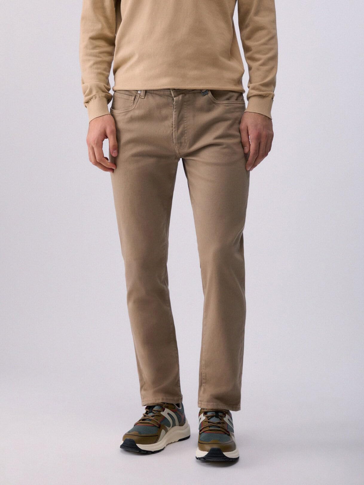 Liu Jo Pantaloni Slim Fit Bambina Beige Taglia 29