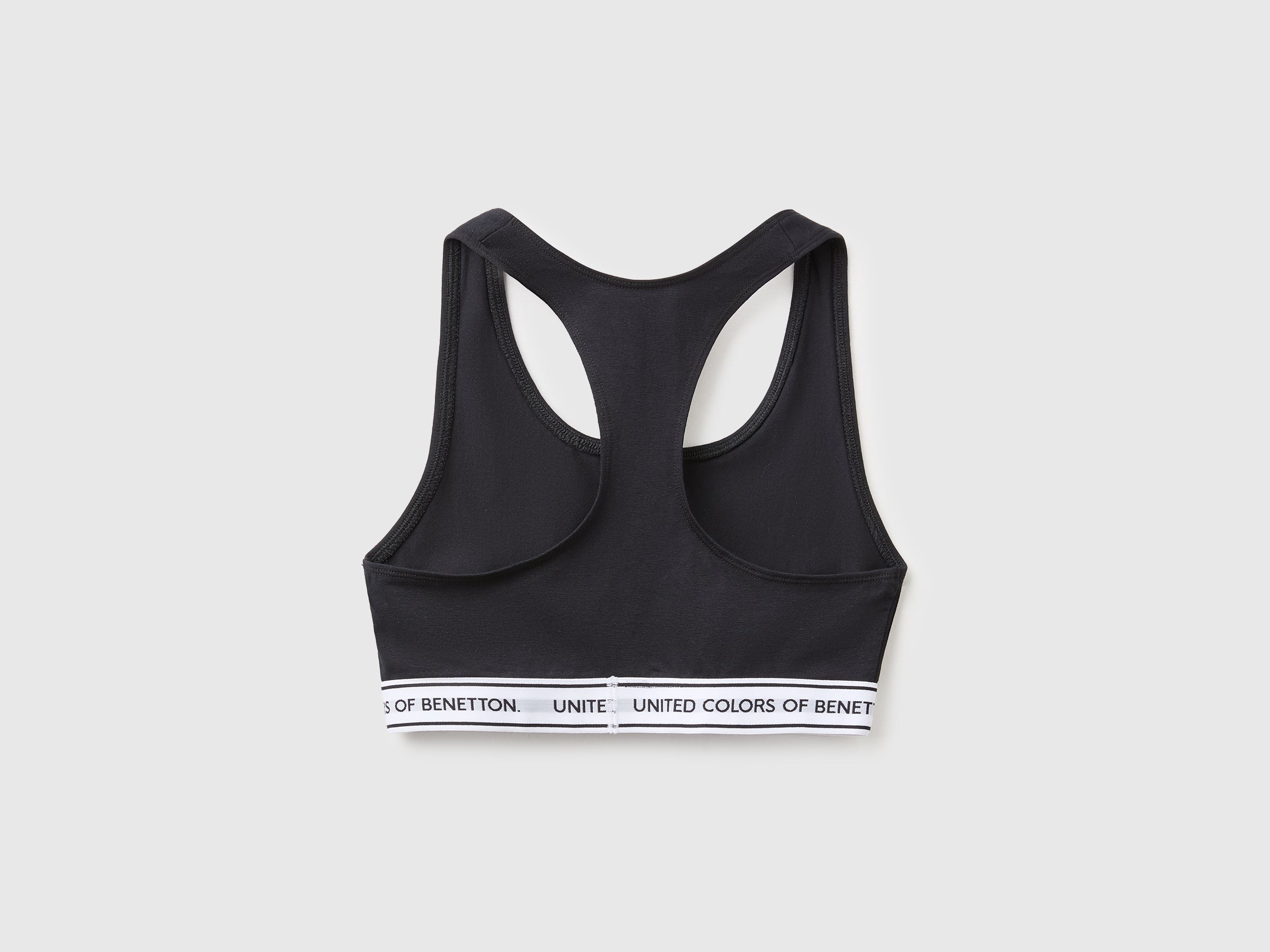 United Colors of Benetton reggiseno cotone elasticizzato sportivo