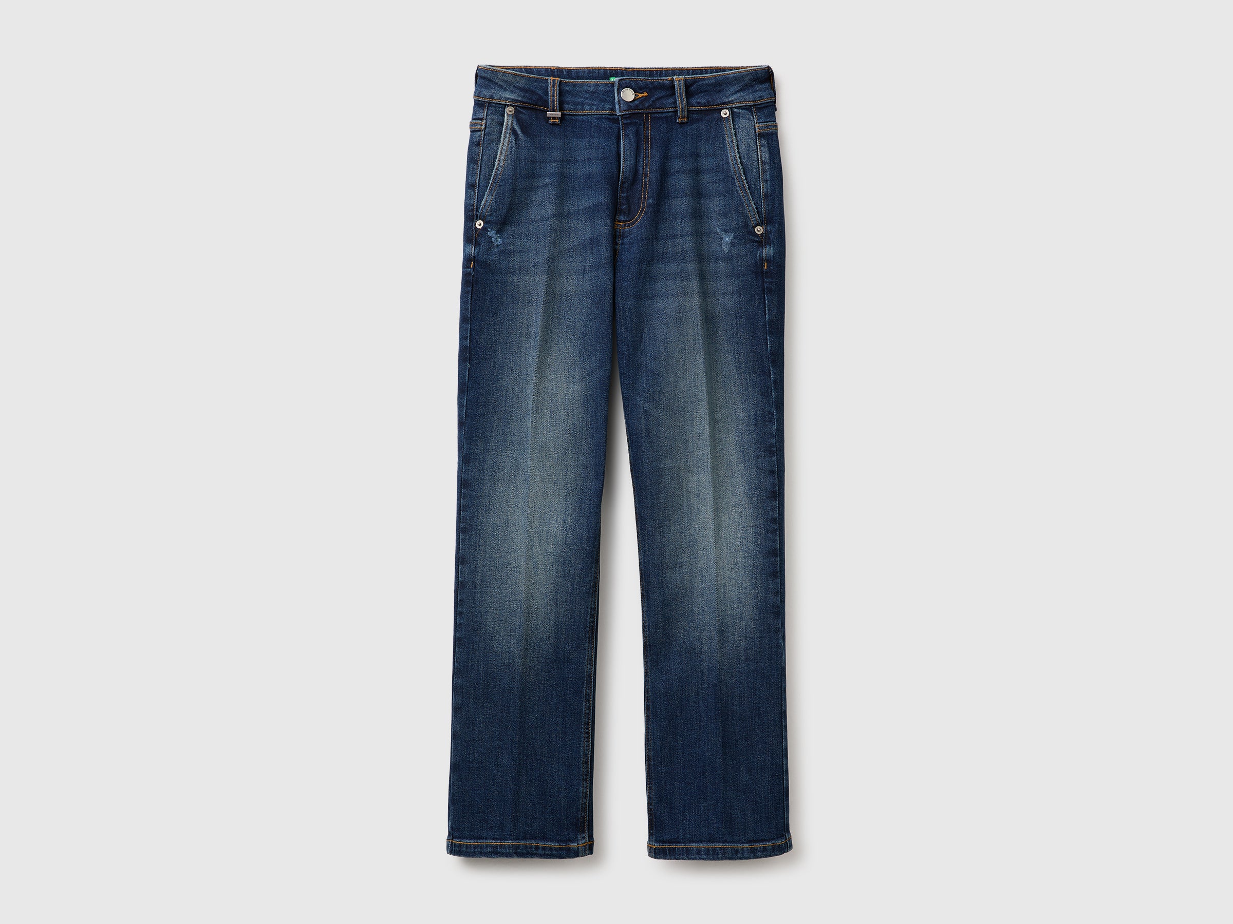 United Colors of Benetton jeans trombetta denim elasticizzato