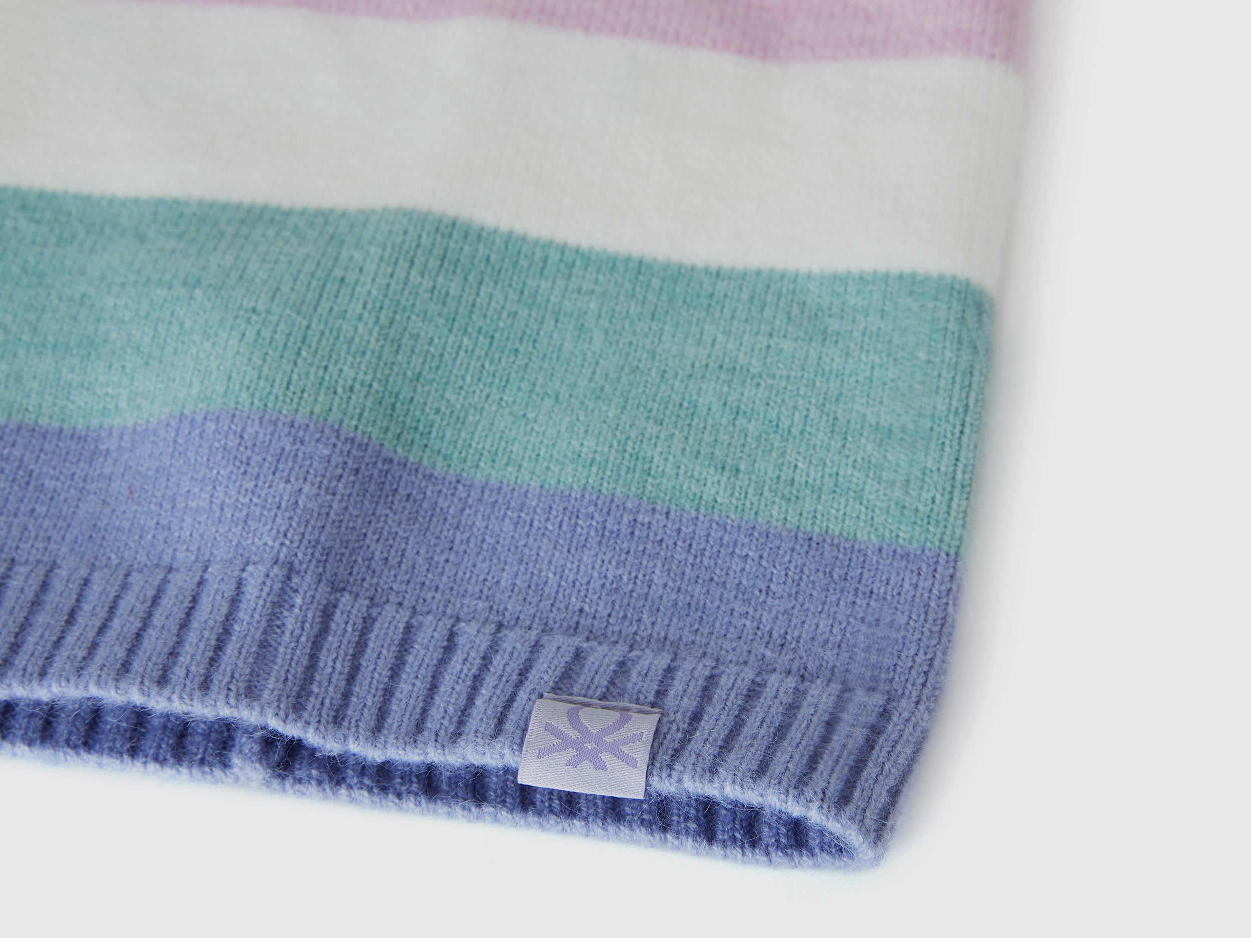 United Colors Benetton Scaldacollo Riga Lana 104-116