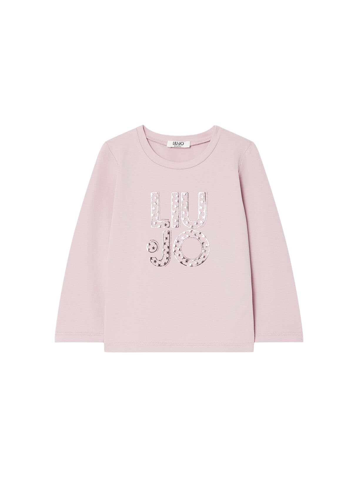 Liu Jo T-shirt Maniche Lunghe Stampa Beige 18 Mesi