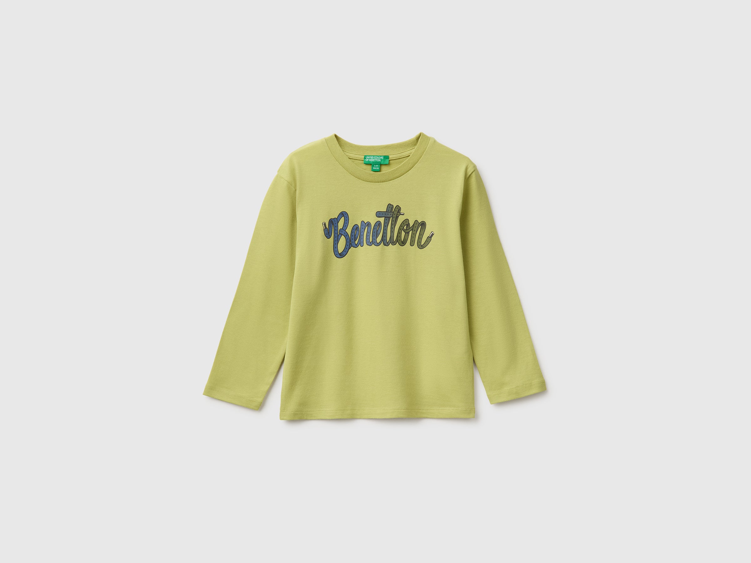 United Colors of Benetton T-Shirts Maglietta Stampa Cotone Bio 82-116