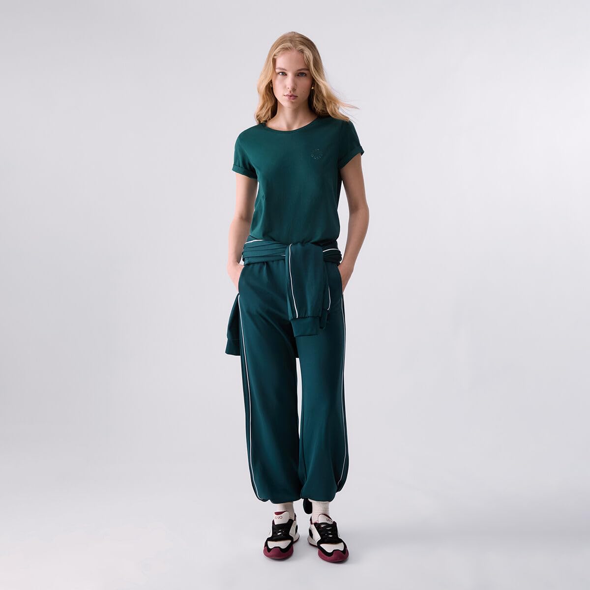 Liu Jo Pantaloni in Felpa pantaloni taglia L vita elastica