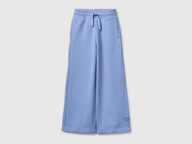 United Colors of Benetton Pantaloni Tuta Larga Cotone M