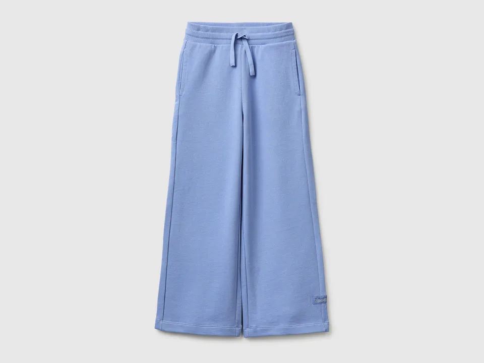 United Colors of Benetton Pantaloni Tuta Larga Cotone M