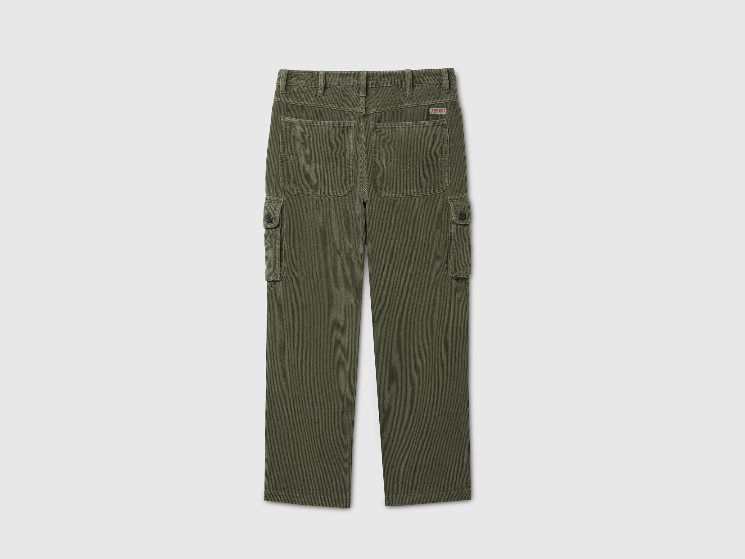 United Colors of Benetton Trousers Cargo Velluto Cotone 32