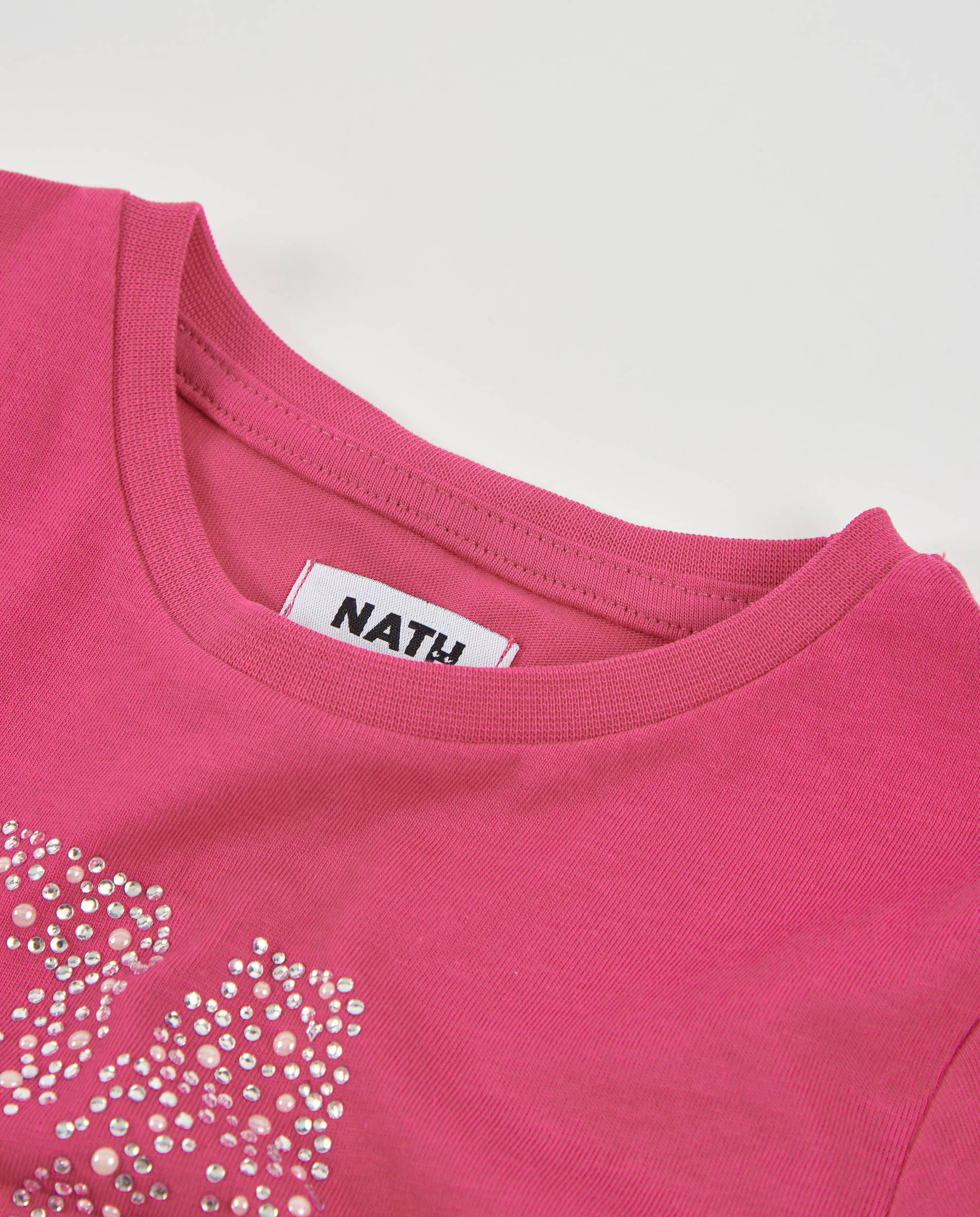 TucTuc Magliette t-shirt bambina Paris fucsia maniche lunghe