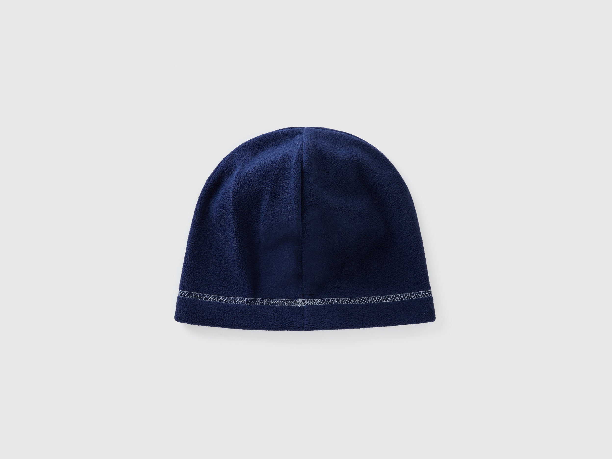 United Colors of Benetton Fleece cap berretto pile logo ricamato