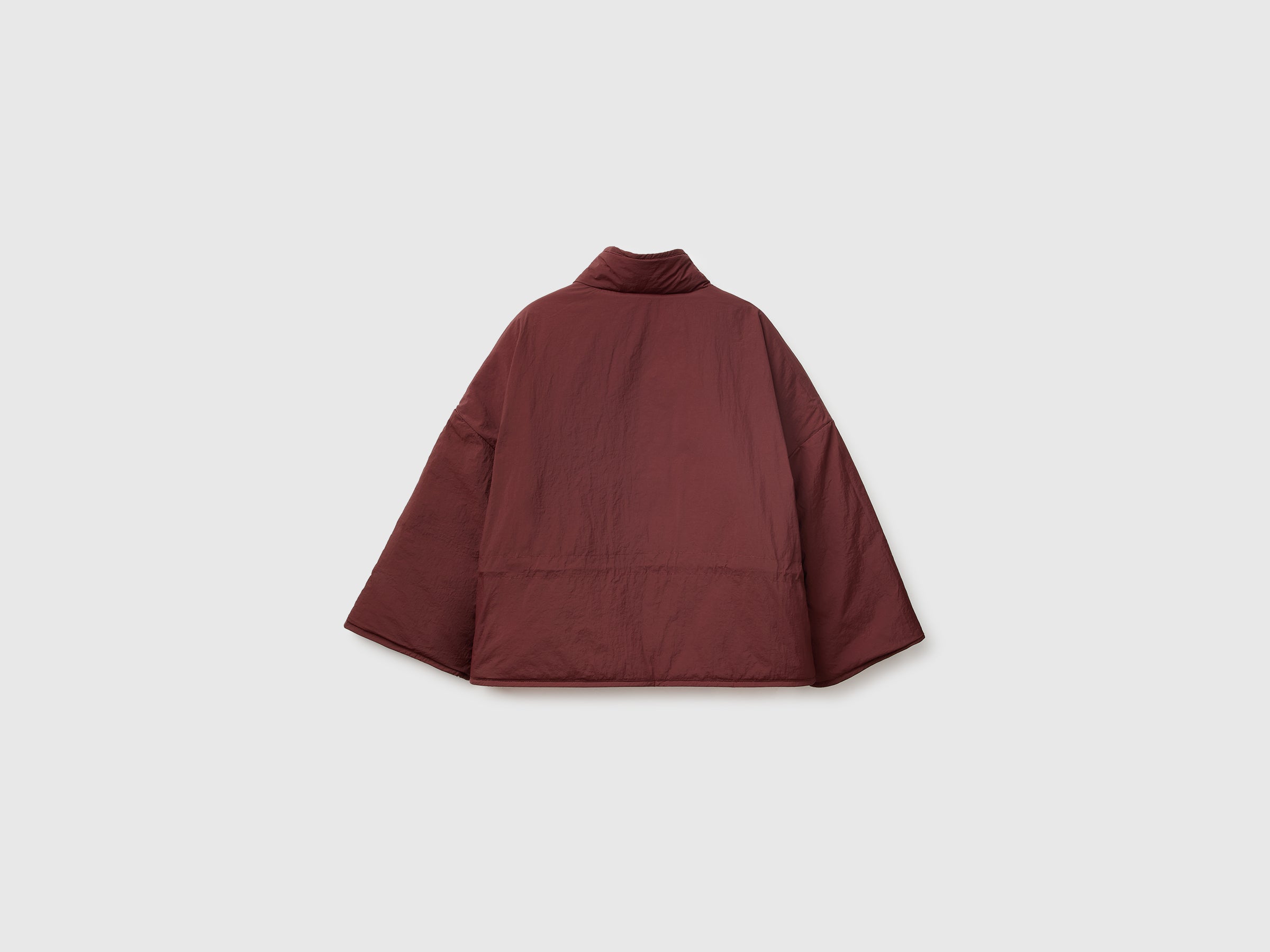 Benetton Piumino Reversibile Giacca Nylon Taglia M