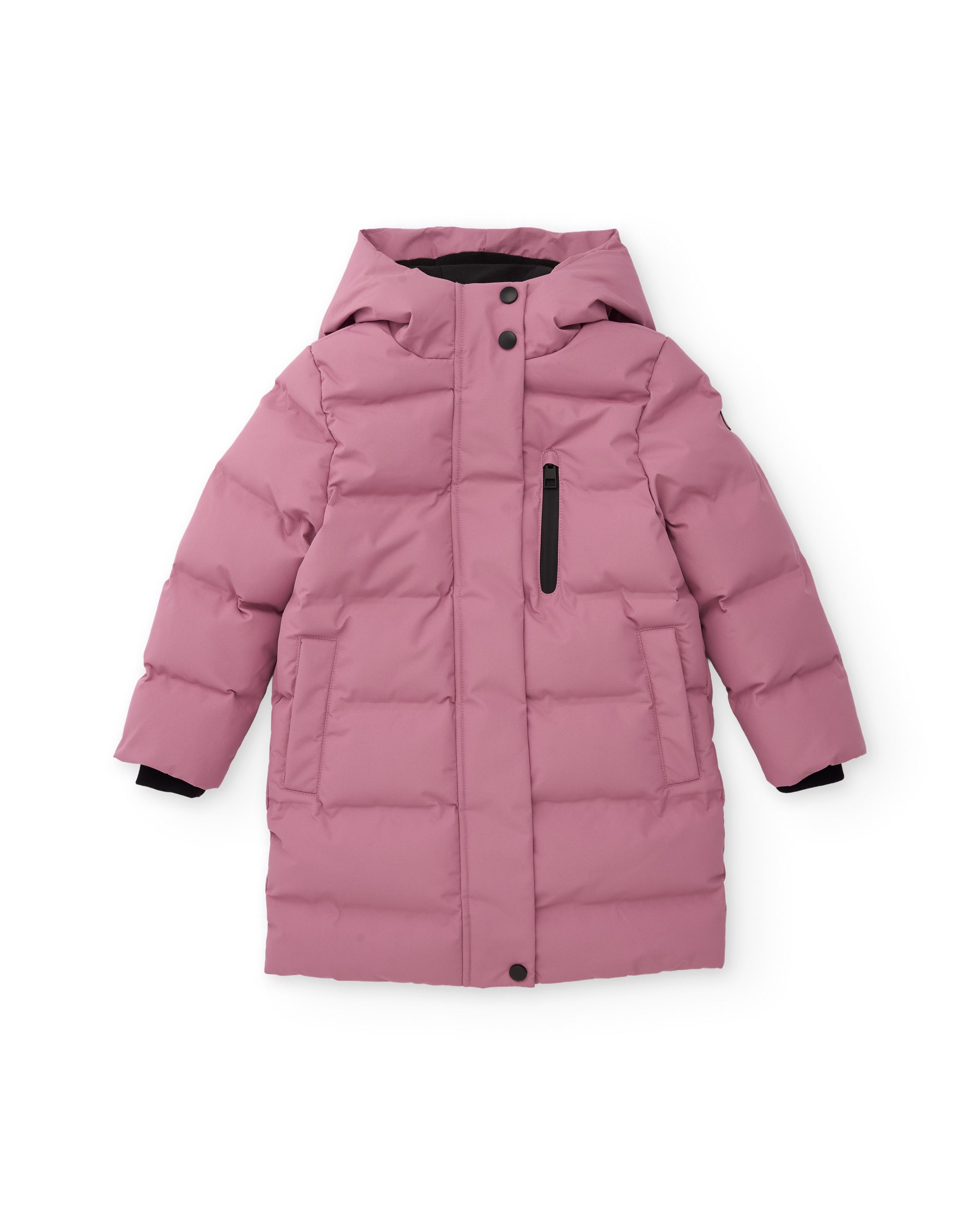 TucTuc Cappotti piumino bambina rosa imbottito con cappuccio