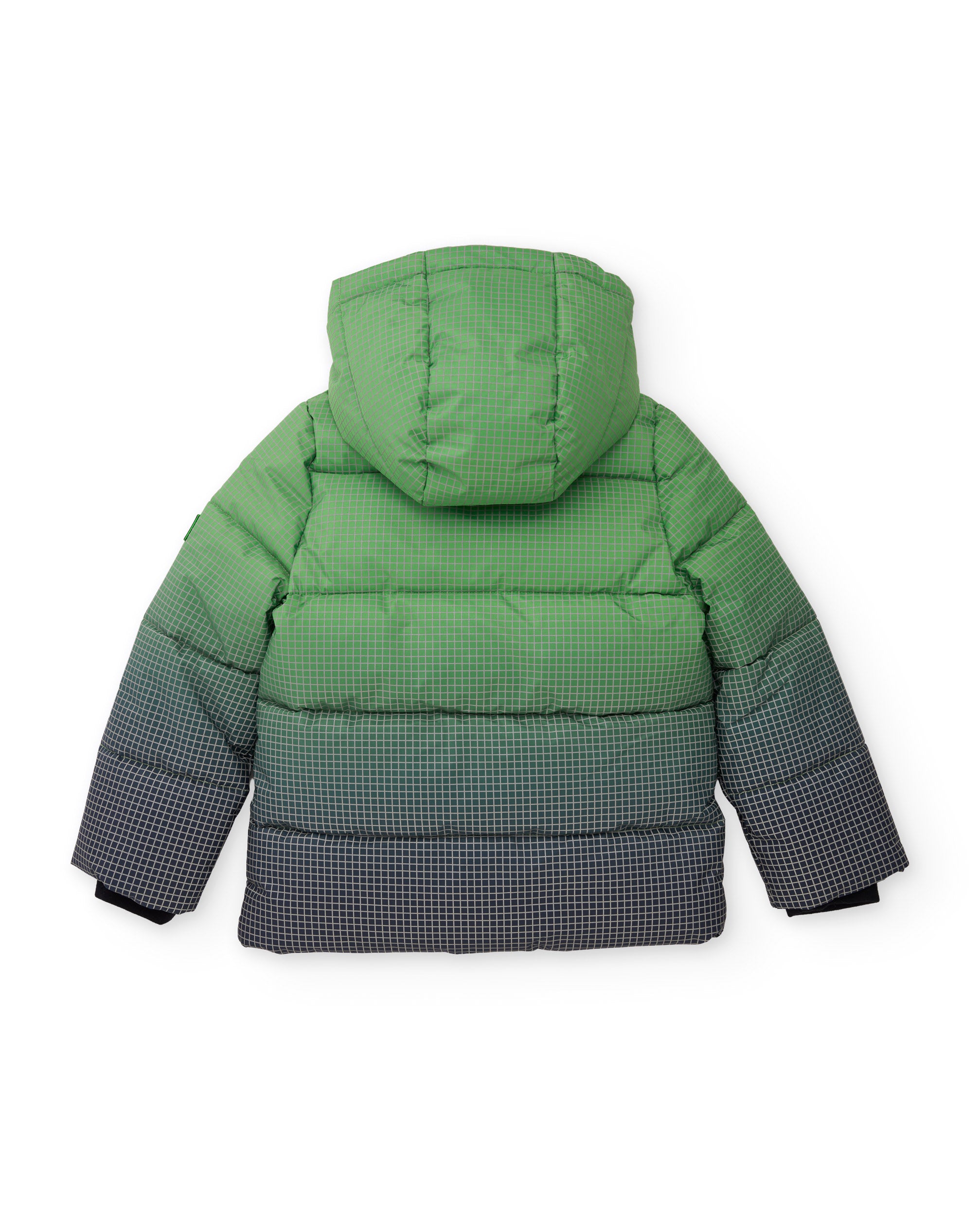TucTuc Cappotti Giubbotto verde geometrico bambino