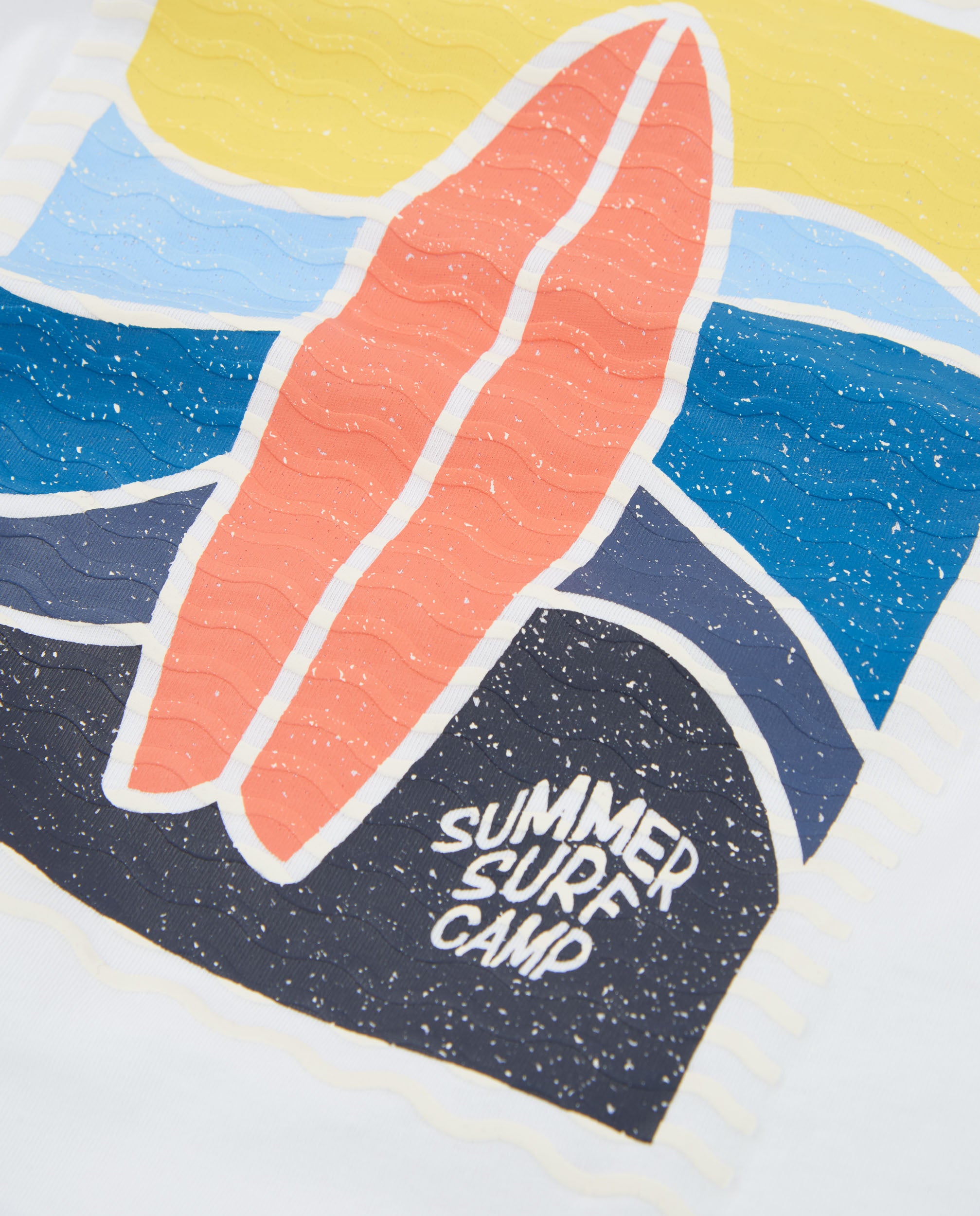 TucTuc Magliette T-shirt Bambino Maglia Bianco Surf