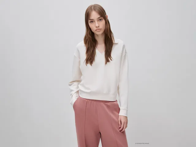United Colors of Benetton felpa collo polo modal M