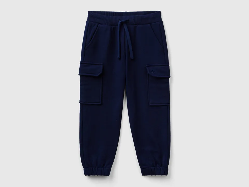 United Colors of Benetton Sweatshirts pantaloni tuta bimbo cotone