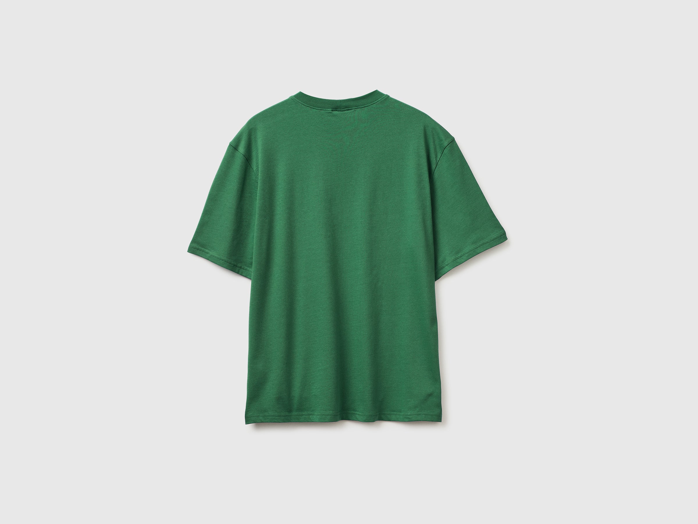 Benetton T-Shirts 30964M01W T-shirt logo cotone taglia M