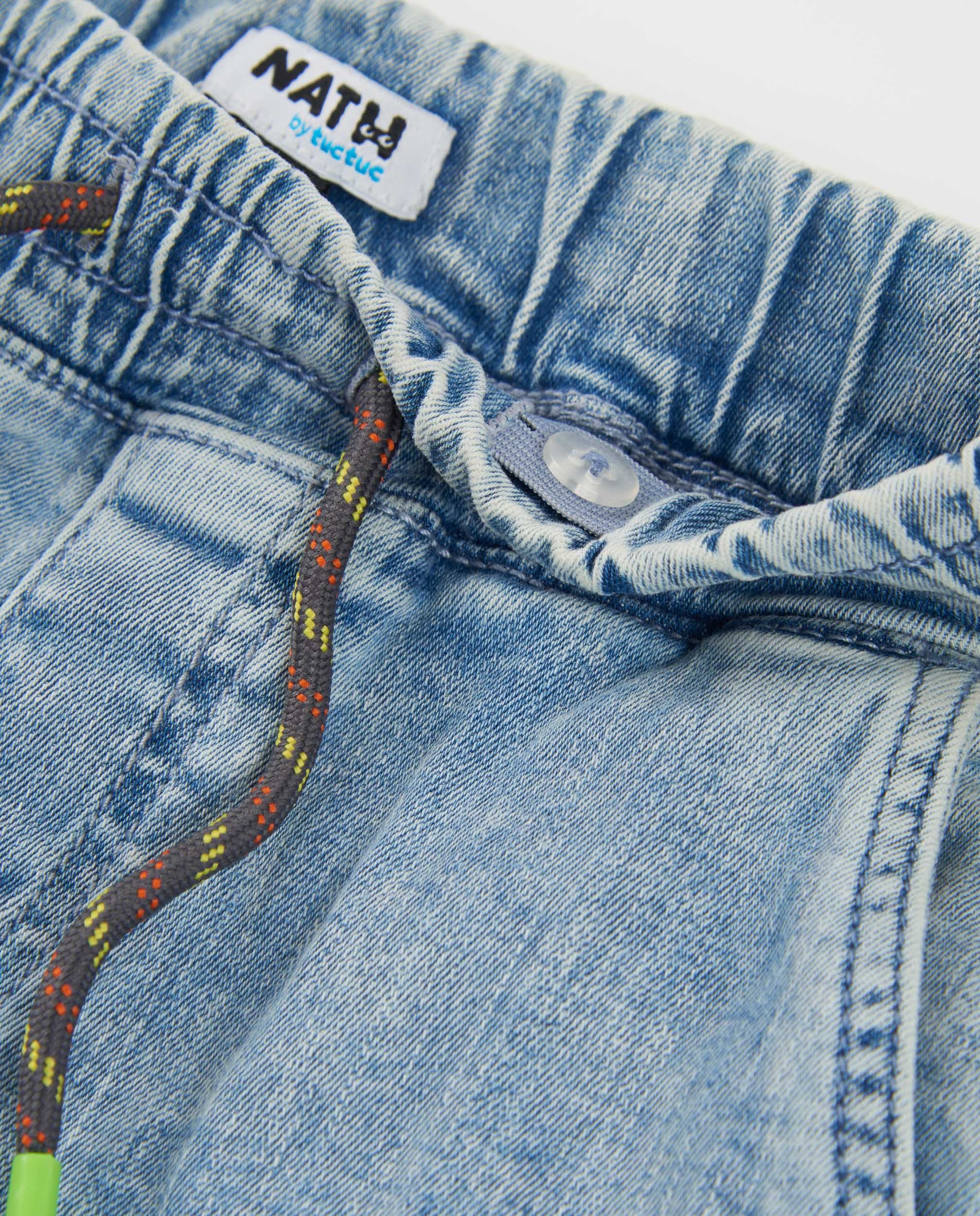 TucTuc Bermuda denim bermuda bambino jeans 4 anni