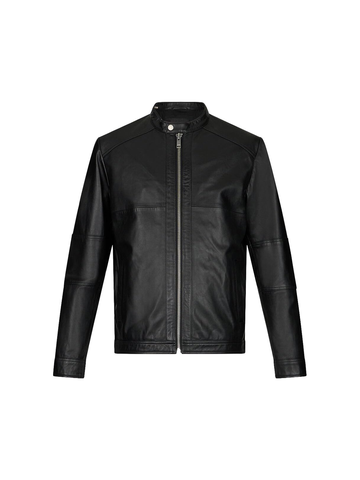 Liu Jo Giacca Biker Pelle Giubbotto Taglia L Nero