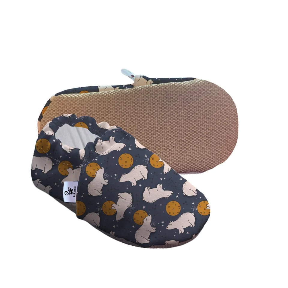 Kocarcia Kokopatik Orso Polare scarpine cotone asilo