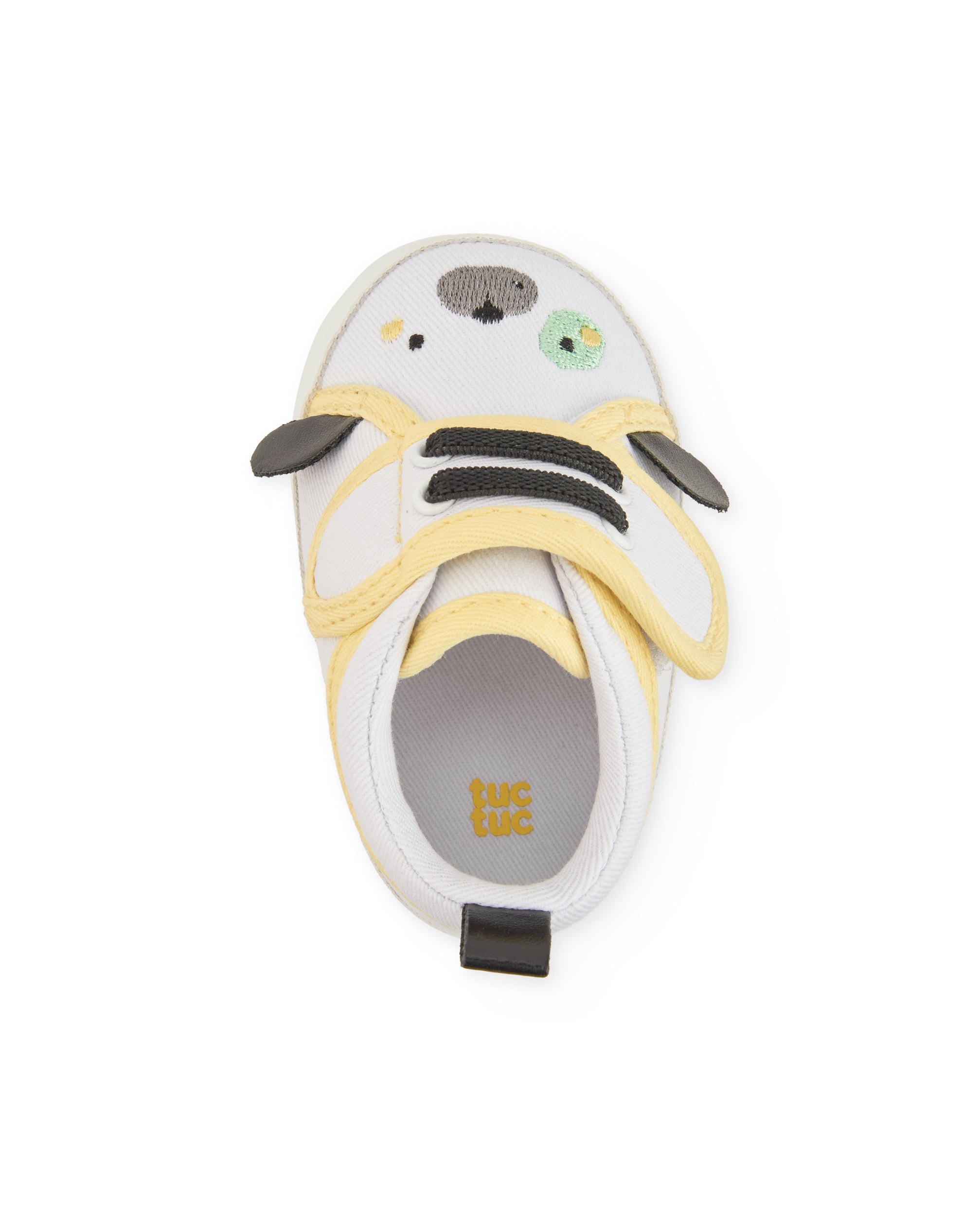 TucTuc Calzature Scarpine Tessuto Neonato Bianco 3 Mesi