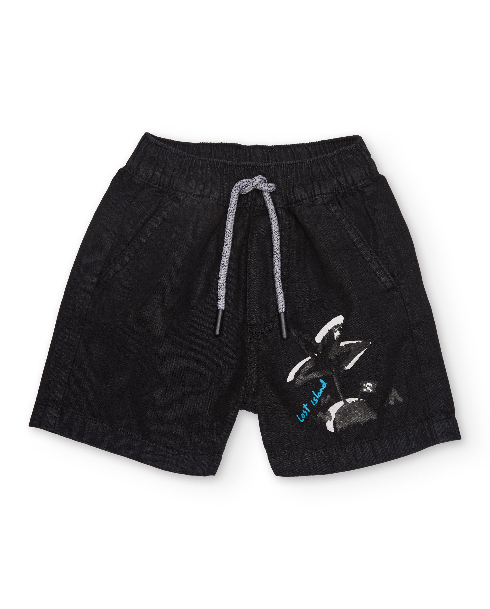 TucTuc Bermuda bermuda neonato nero palma 6 mesi