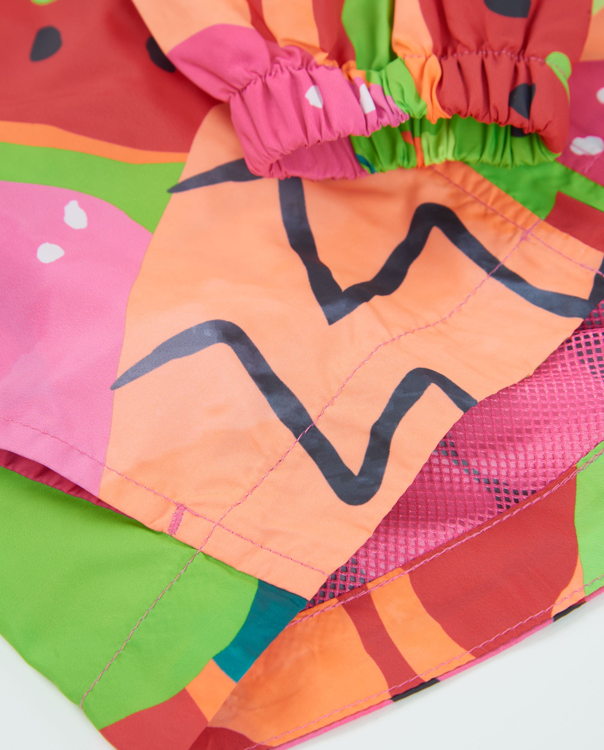 TucTuc Giacche frutti giacca bambina multicolore con cappuccio