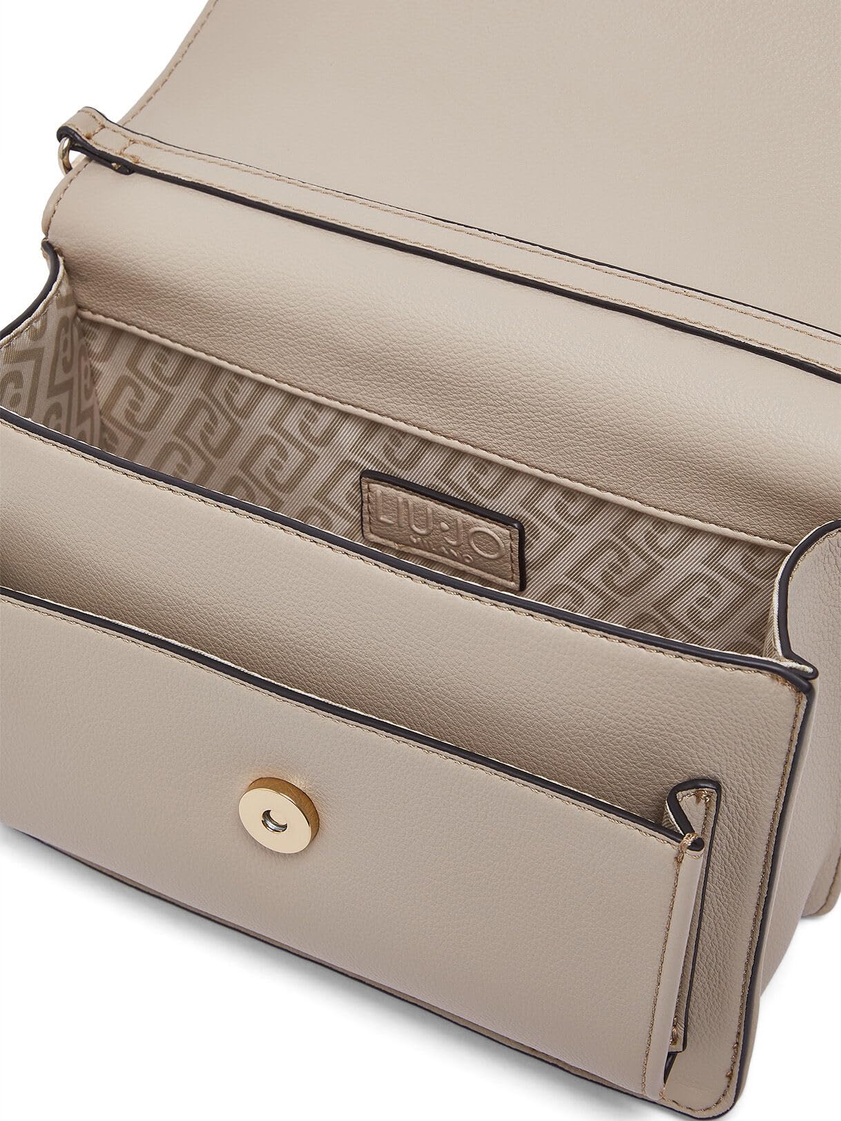 Liu Jo Borse Borsa a Tracolla Media Beige Micro Bottalato