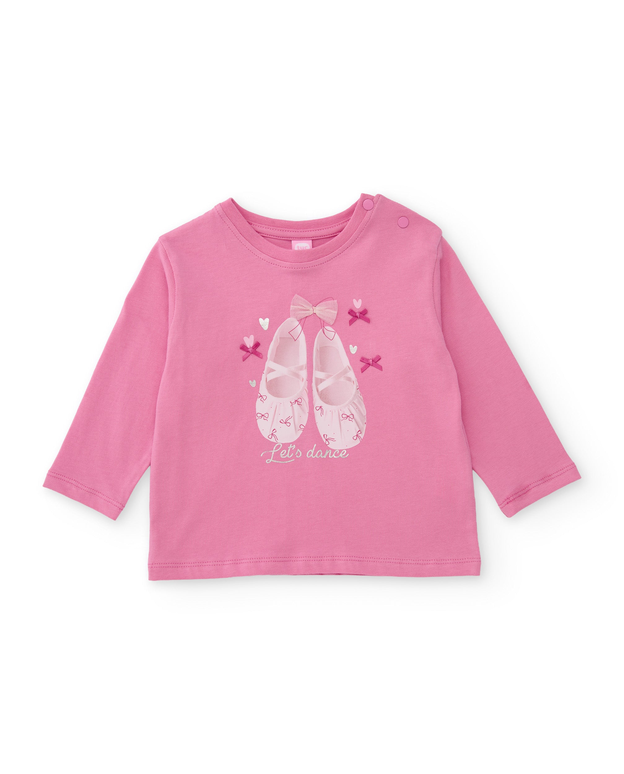 TucTuc Completi set bambina rosa maglia e leggings