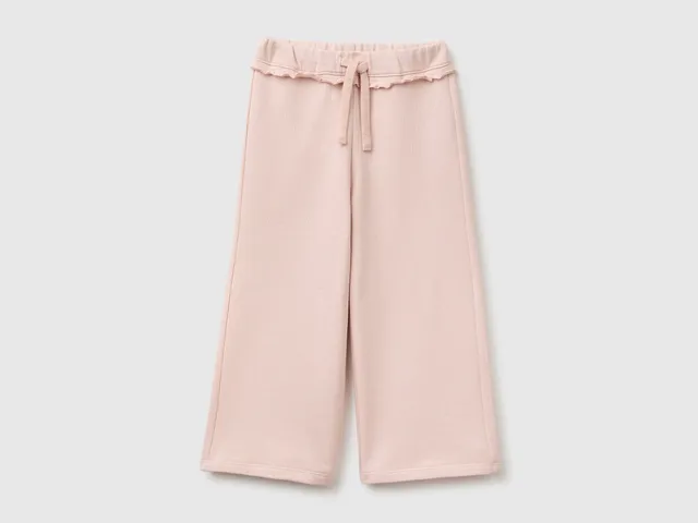 United Colors of Benetton Pantaloni Tuta Cotone Bio Bimba 98