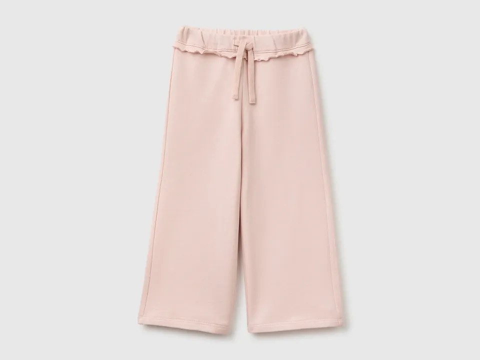 United Colors of Benetton Pantaloni Tuta Cotone Bio Bimba 98