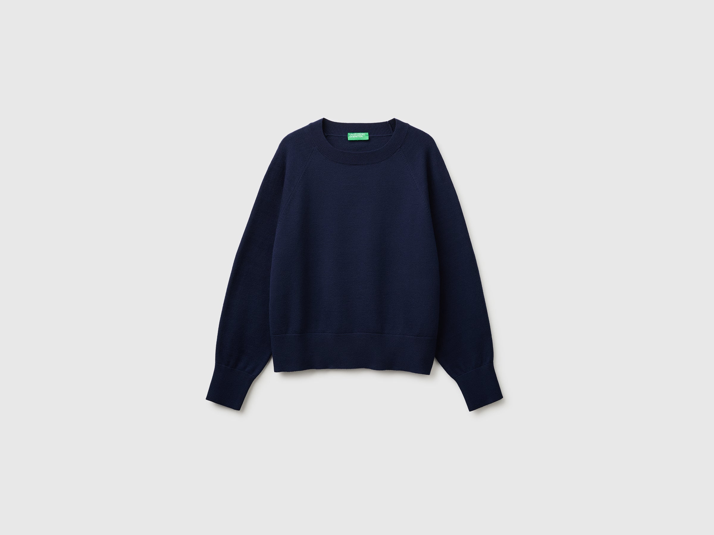 United Colors of Benetton maglione girocollo manica palloncino taglia S