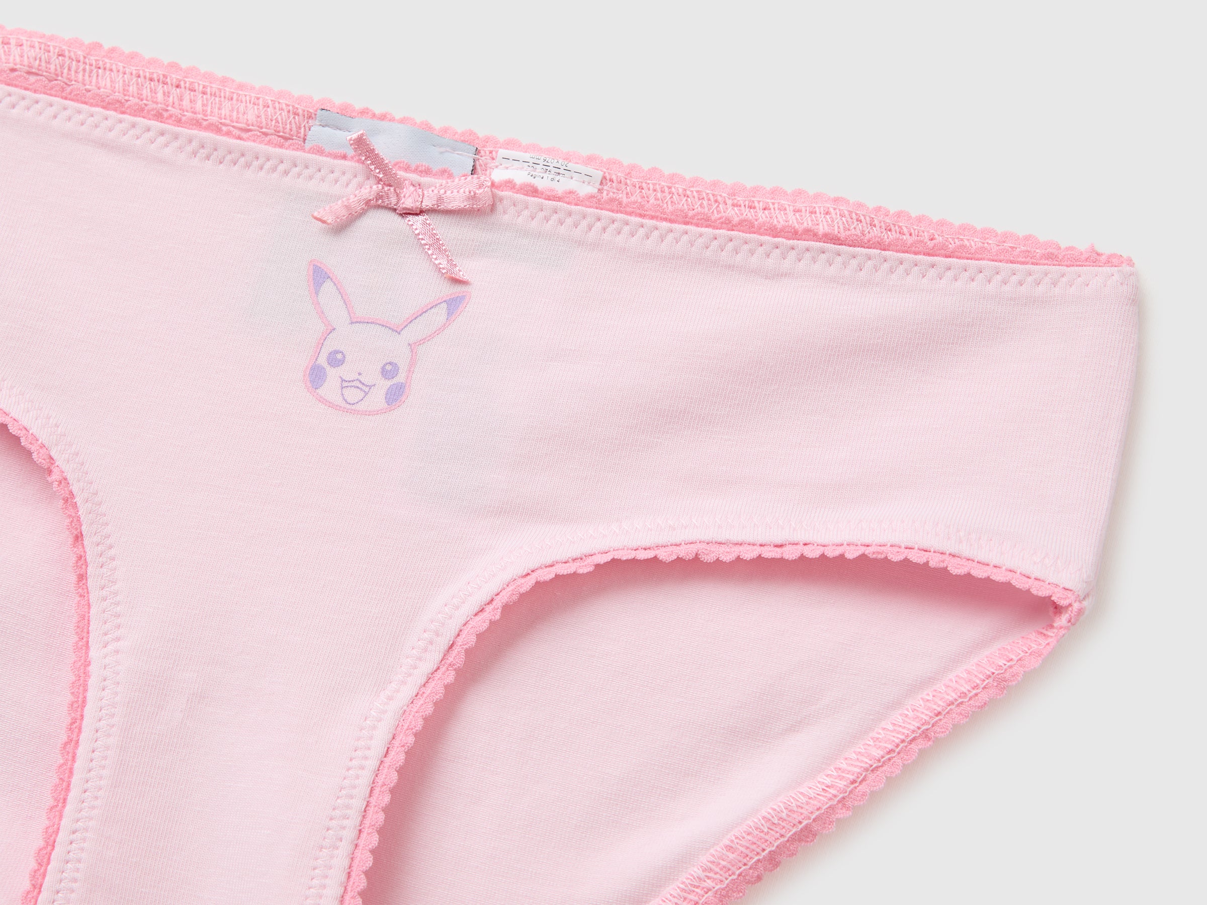 United Colors of Benetton Pokémon Slip Bimba 3-4 cotone