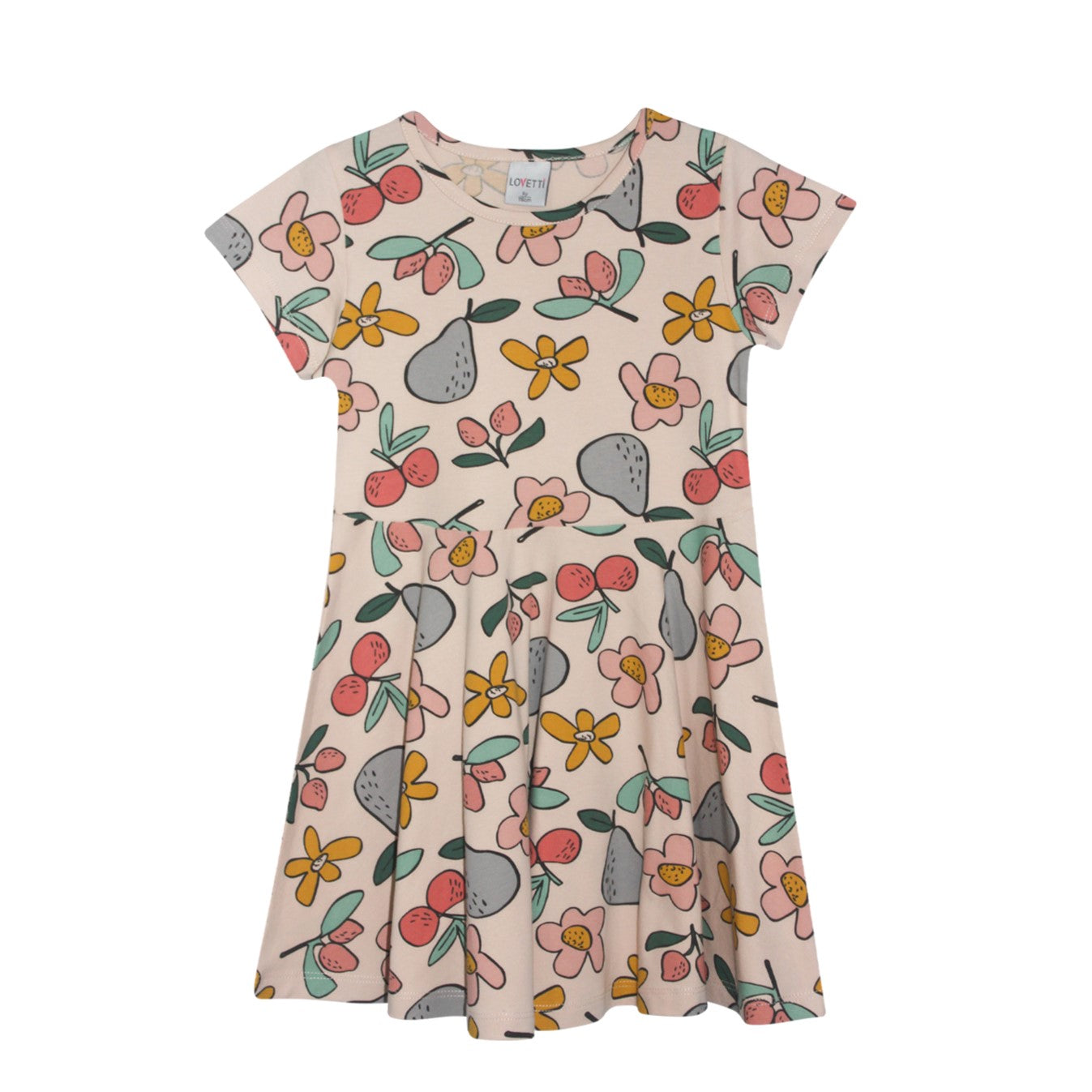 Kocarcia Lovetti Abito Mini Pears cotone 1 anno 86cm