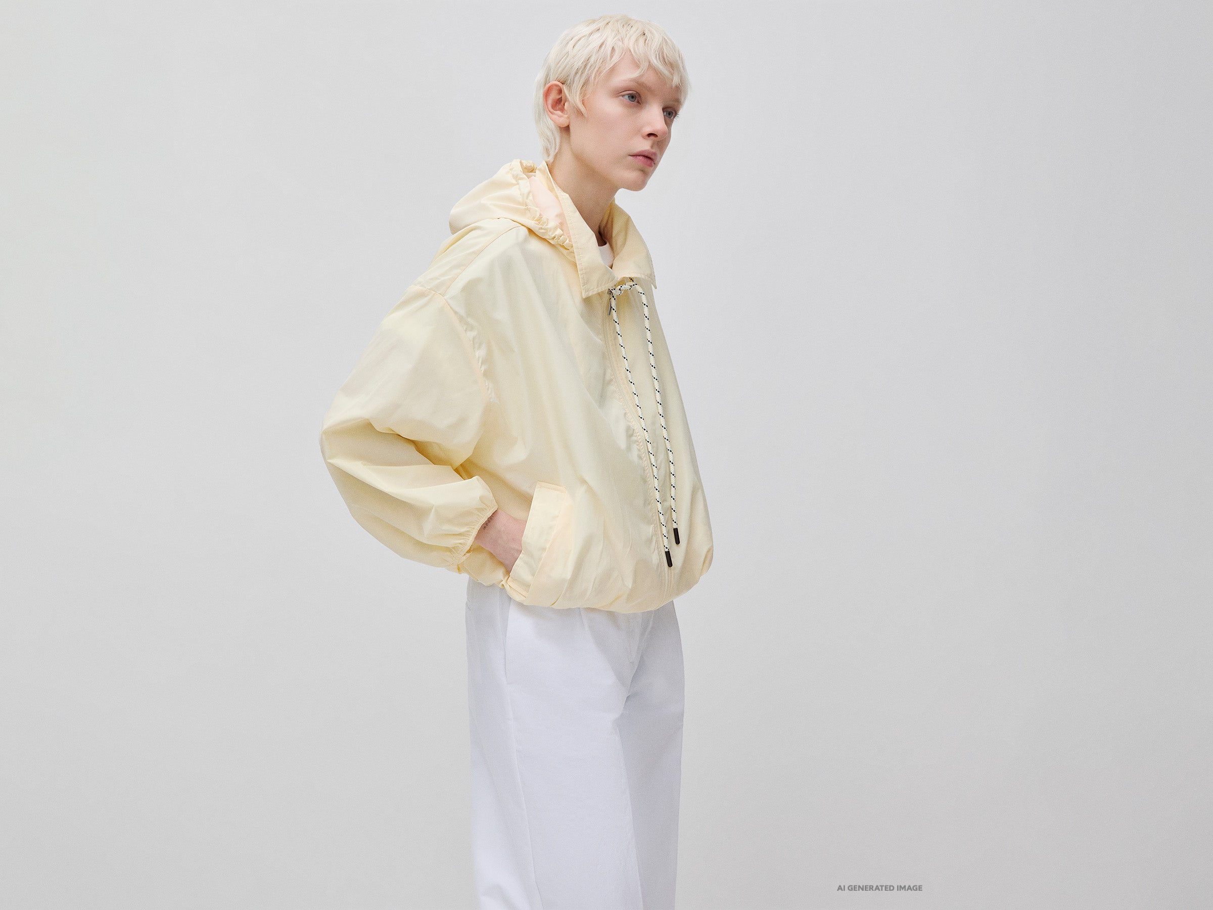 United Colors of Benetton Jackets giacca antivento cappuccio leggera