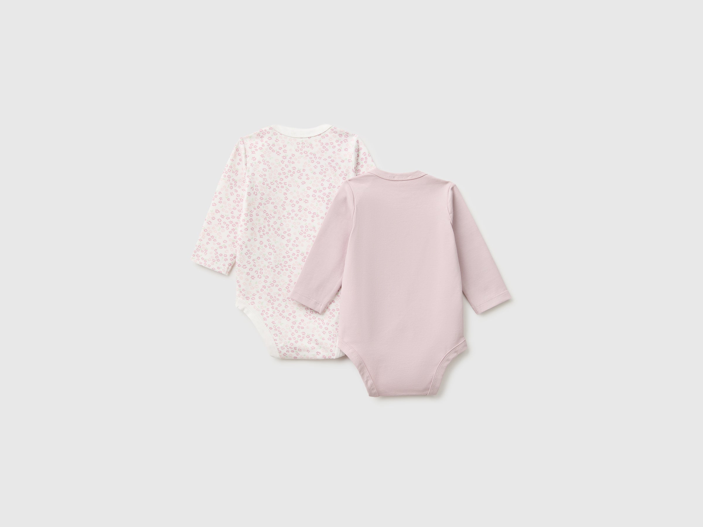 United Colors of Benetton Body neonato cotone organico 2 pezzi