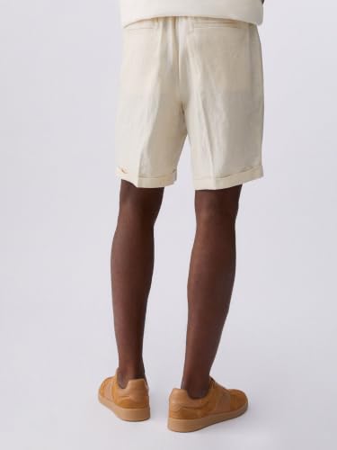 Liu Jo Bermuda 100% Lino Pantaloncini Uomo con Coulisse