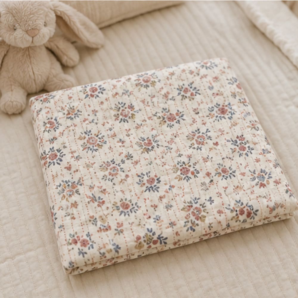 Petite Citrouille Alma lange mussola neonato 60x60 cotone