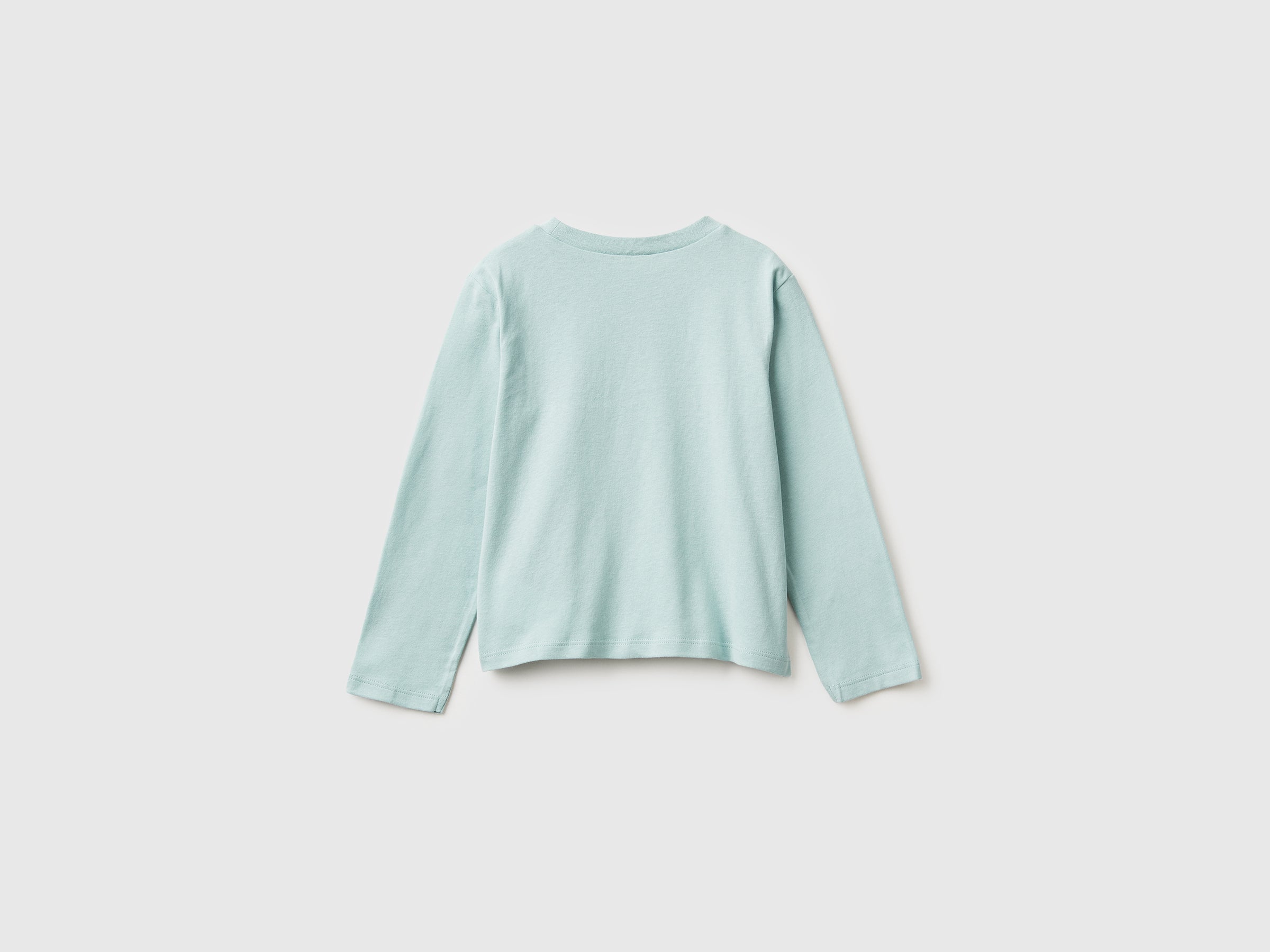 Benetton T-shirt bimba cotone biologico glitter taglia 104