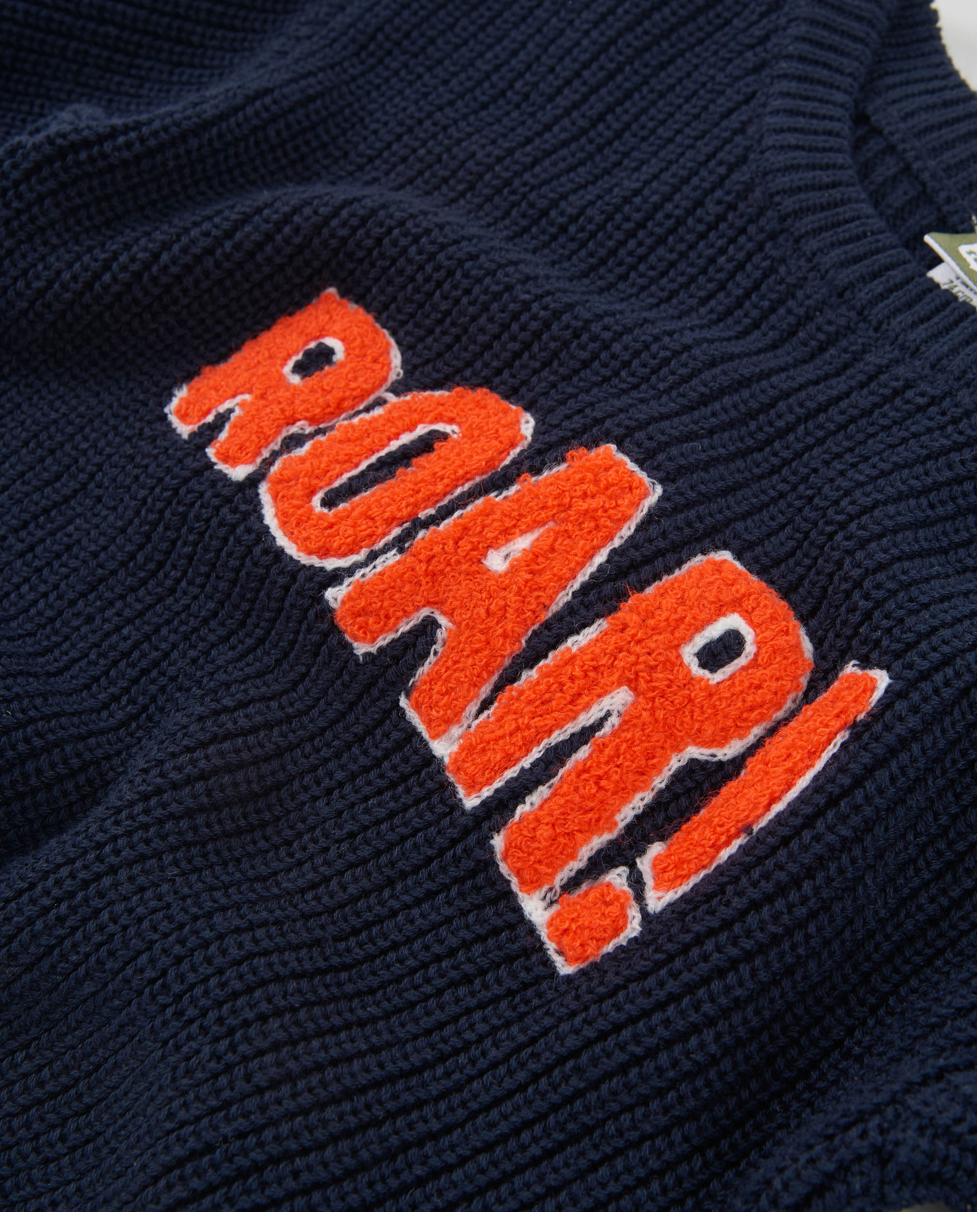 TucTuc Maglioni felpa bambino blu navy scritta ROAR
