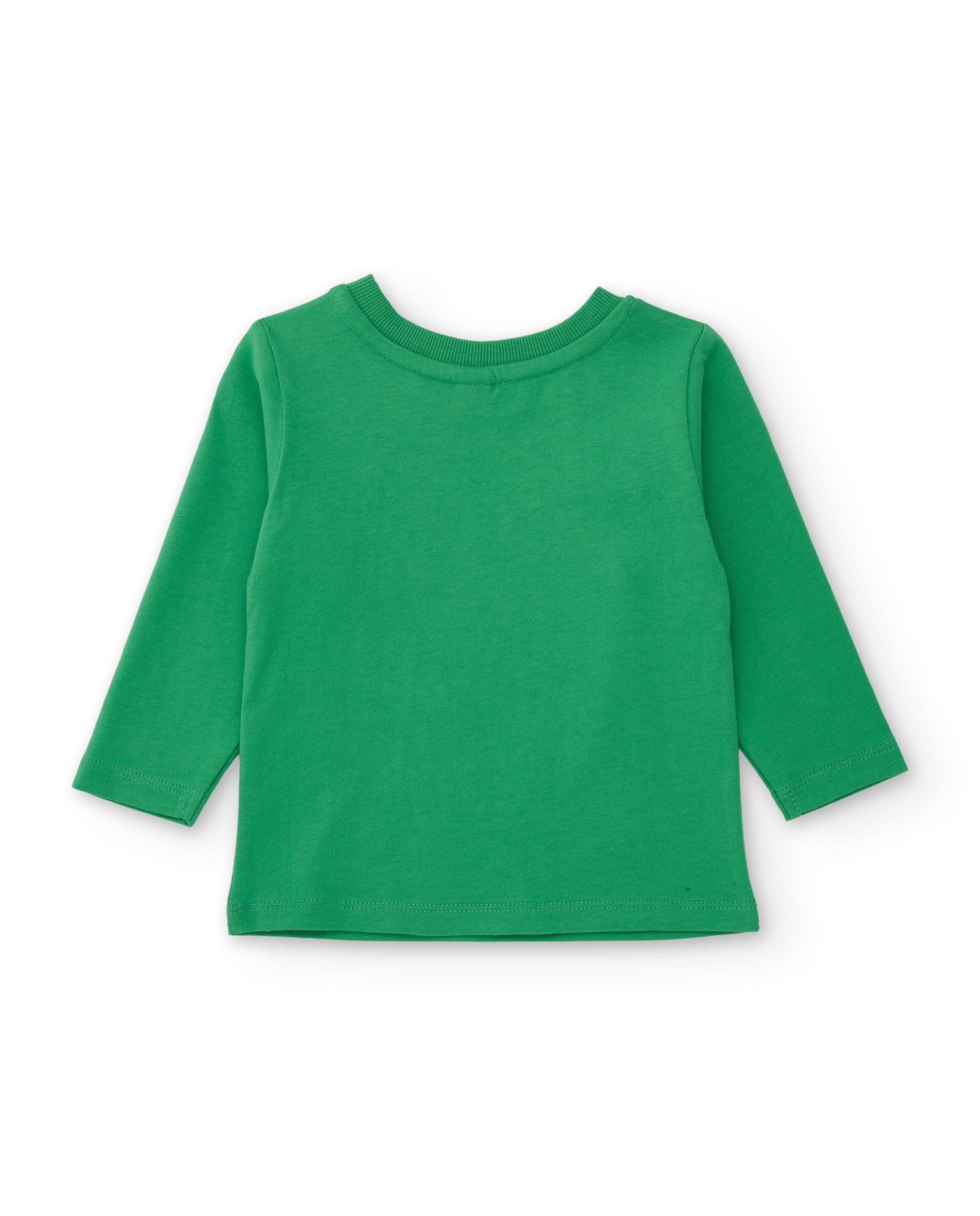 TucTuc Magliette T-shirt dinosauro cotone verde manica lunga