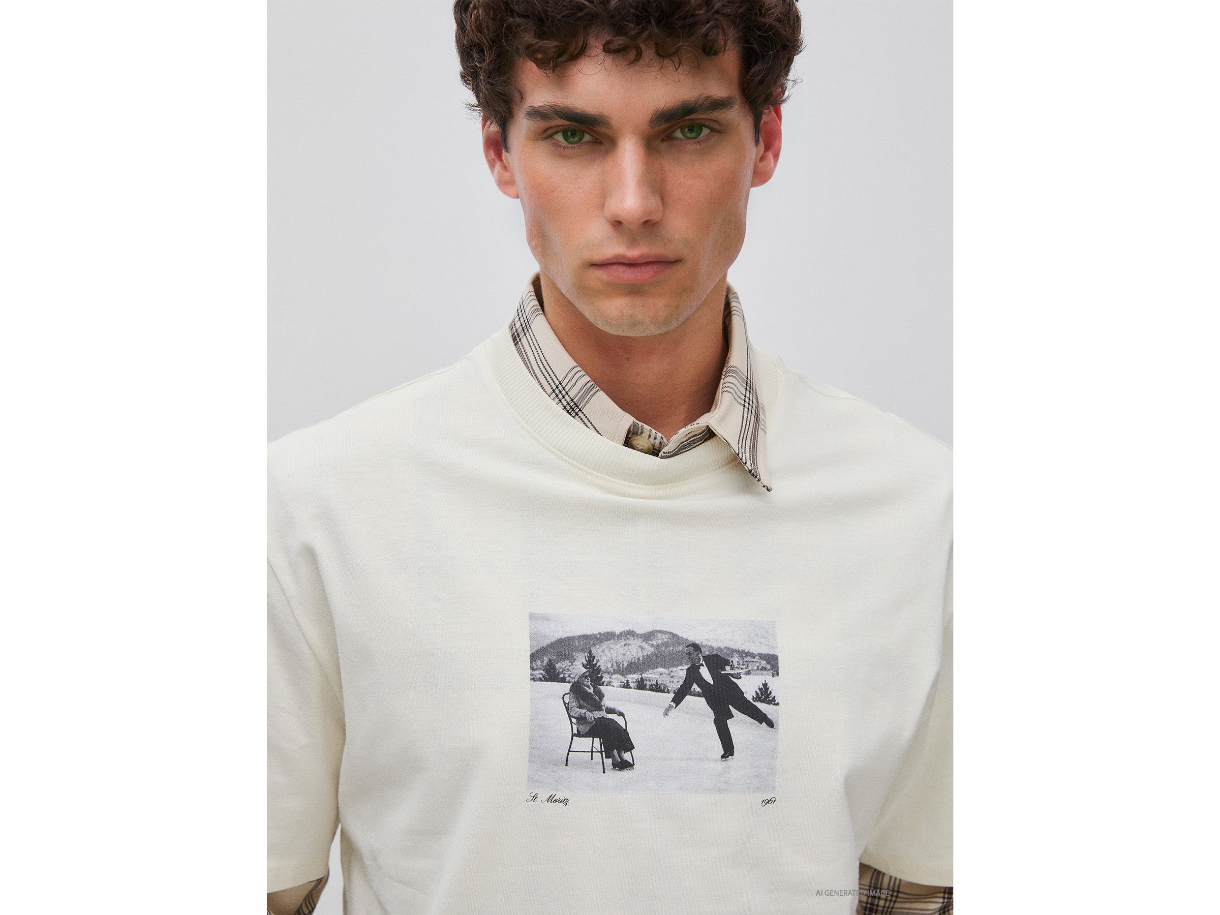United Colors of Benetton T-shirt Cotone Organico Stampa Relaxed