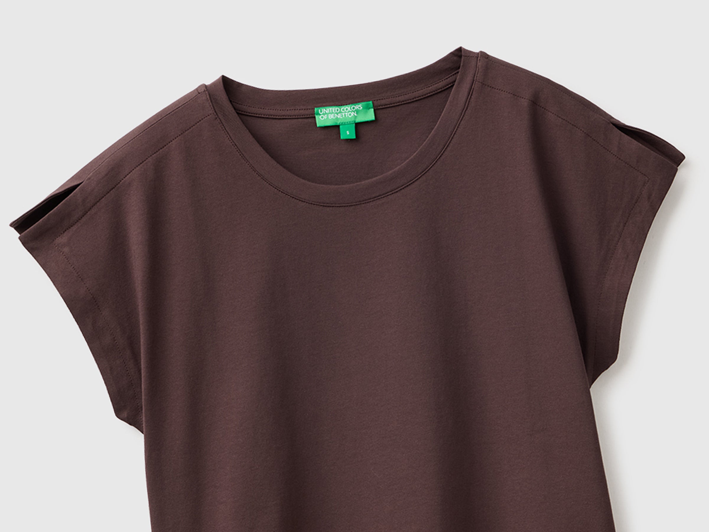 United Colors of Benetton T-Shirt maglietta bimba cotone spacchi